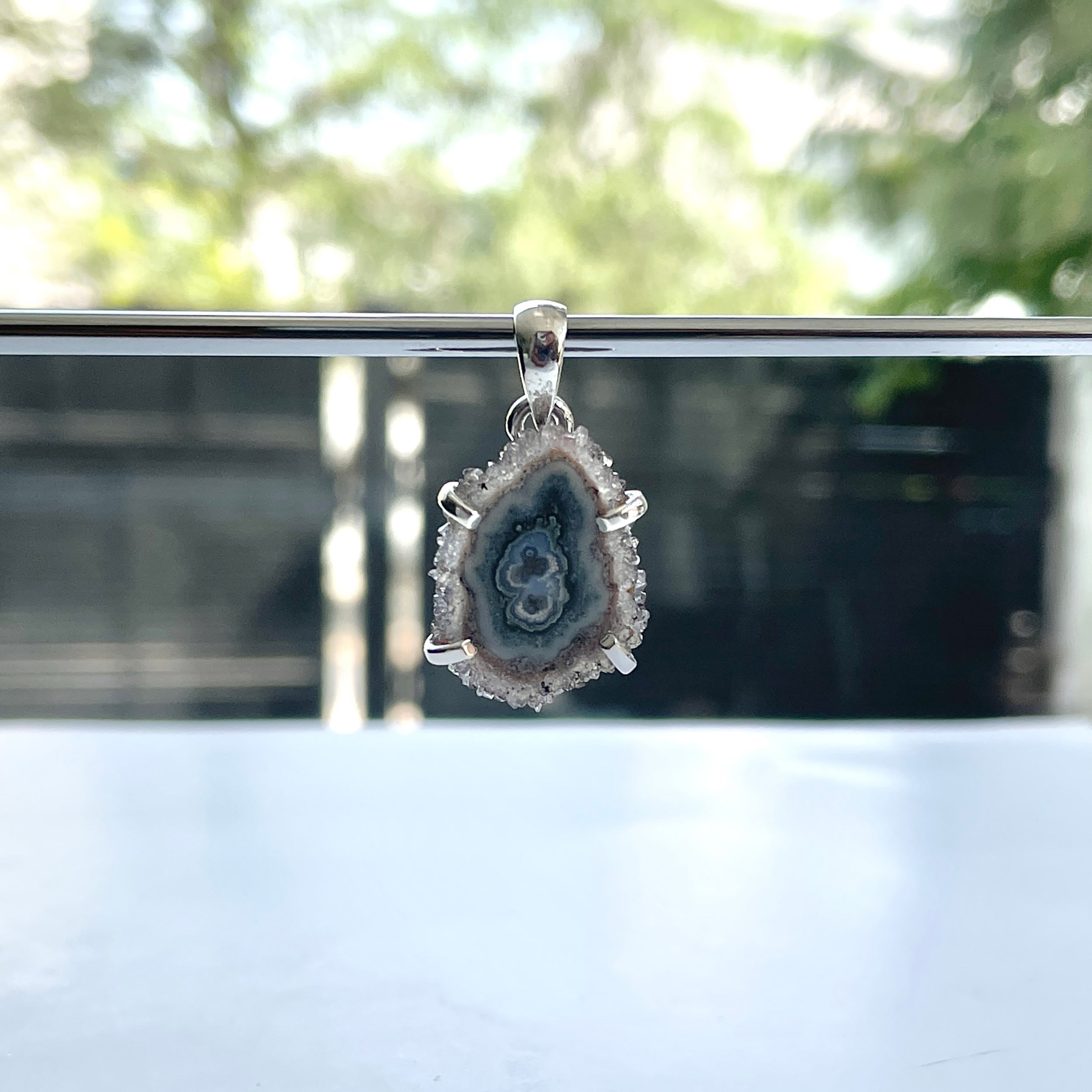 Amethyst Stalactite Pendant-(ASL-P-146.)
