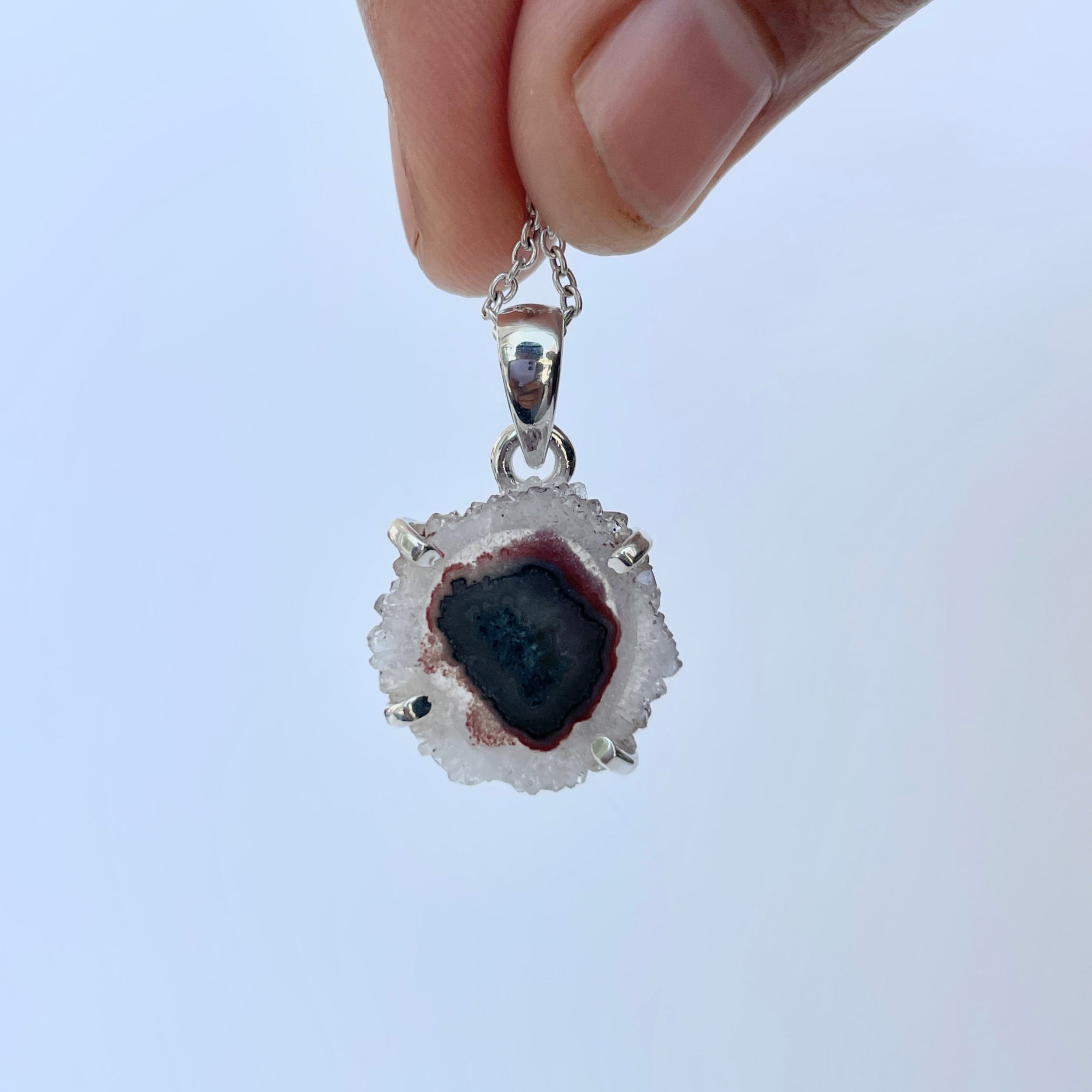 Amethyst Stalactite Pendant-(ASL-P-147.)