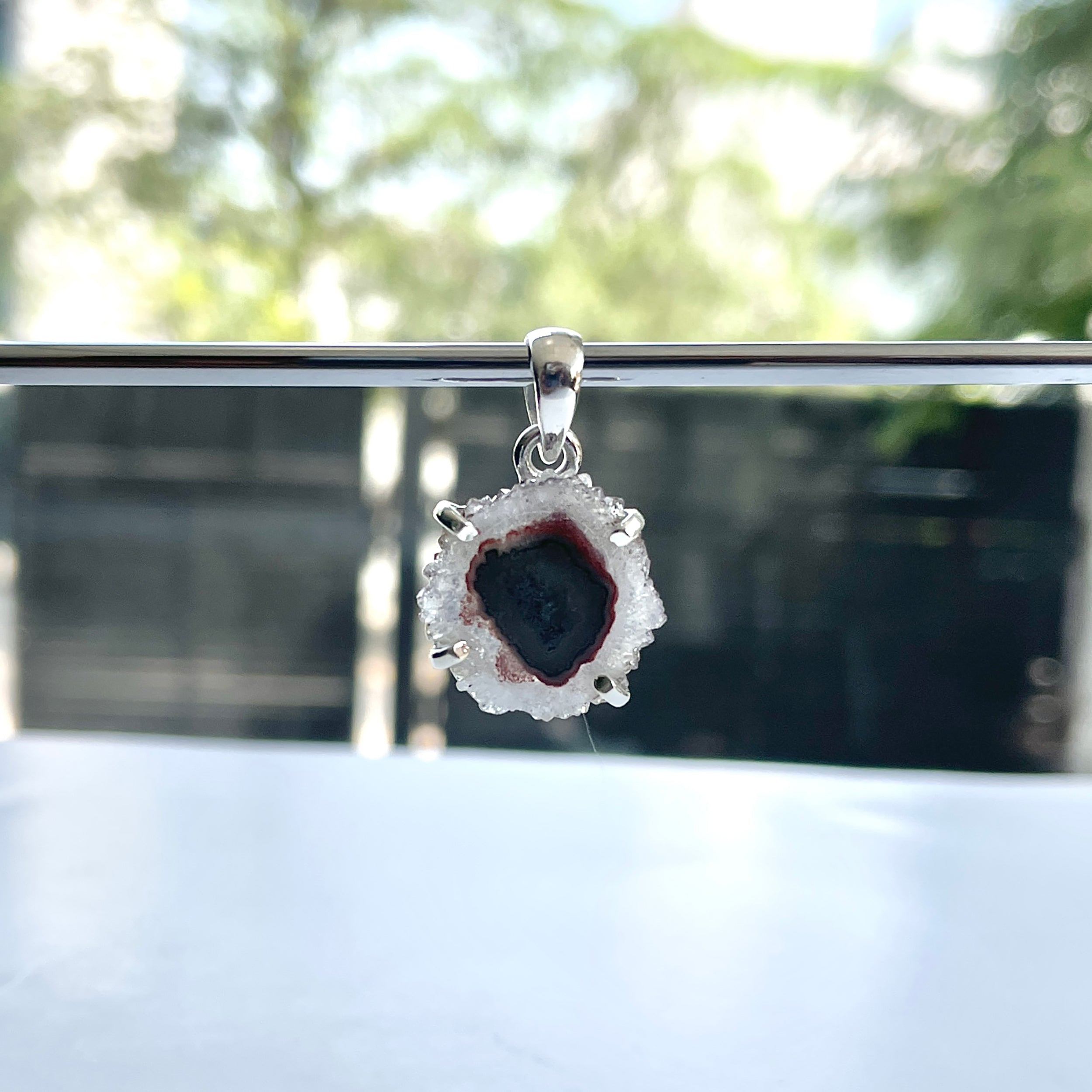 Amethyst Stalactite Pendant-(ASL-P-147.)