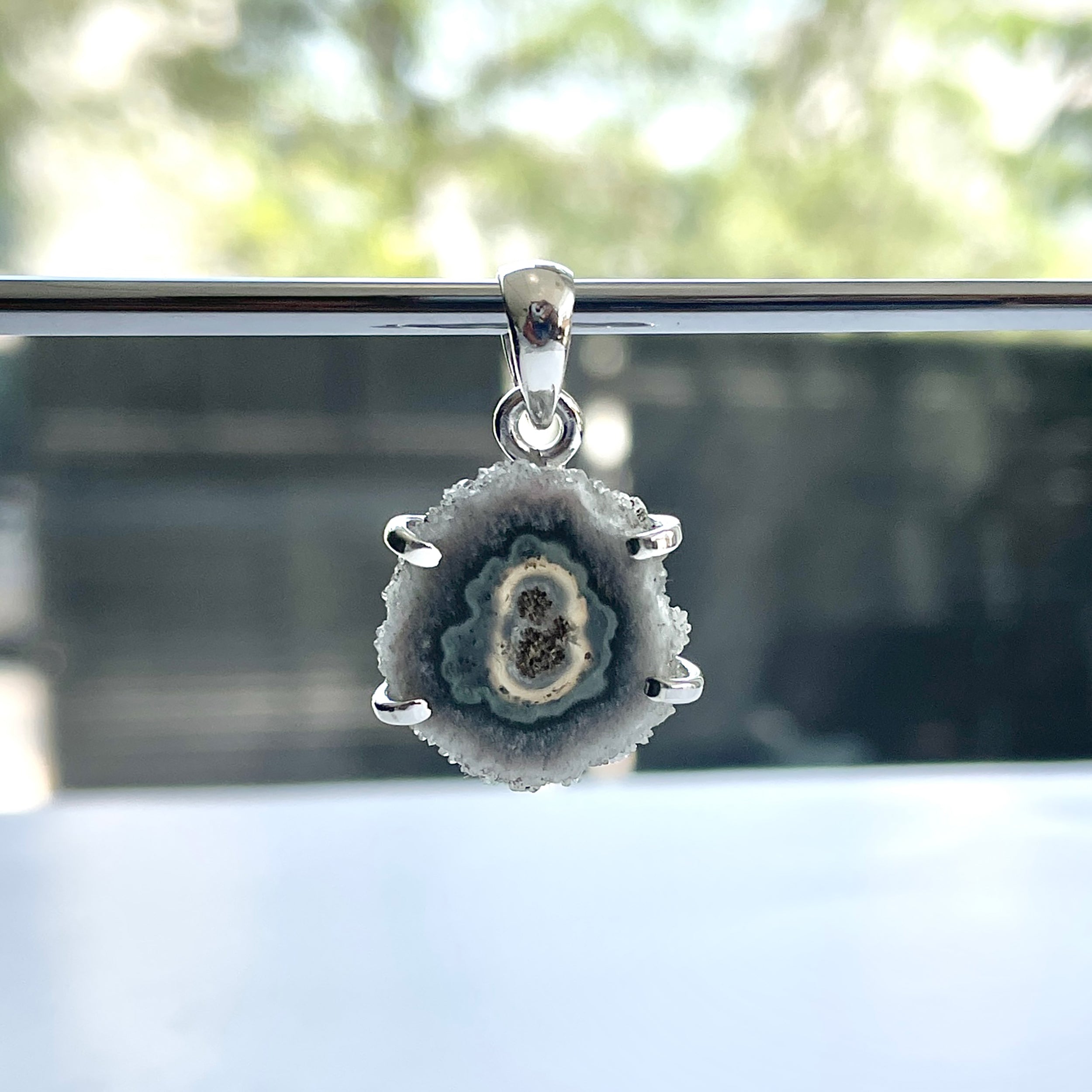 Amethyst Stalactite Pendant-(ASL-P-148.)