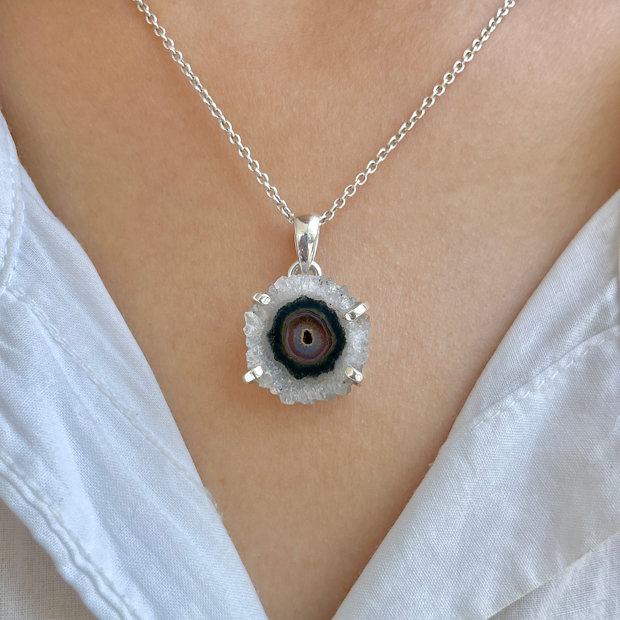 Amethyst Stalactite Pendant-(ASL-P-150.)