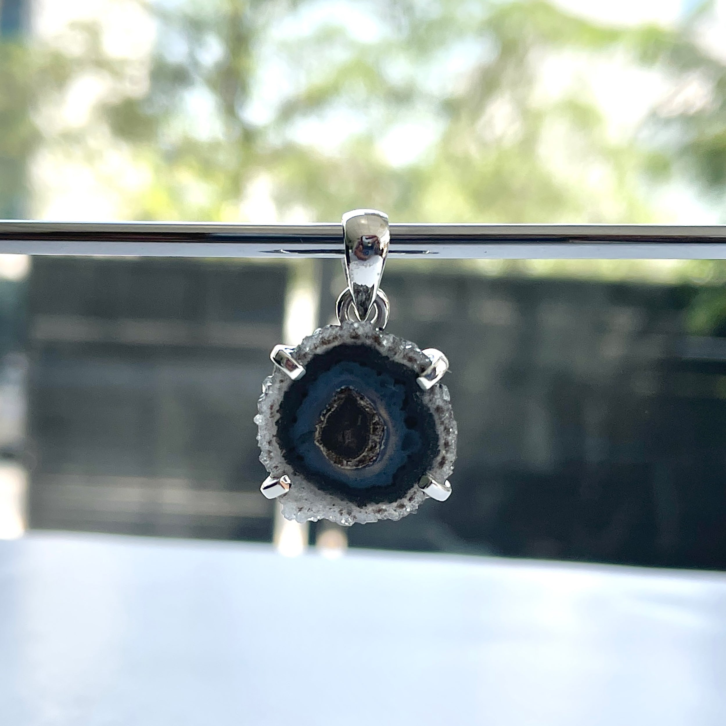 Amethyst Stalactite Pendant-(ASL-P-151.)