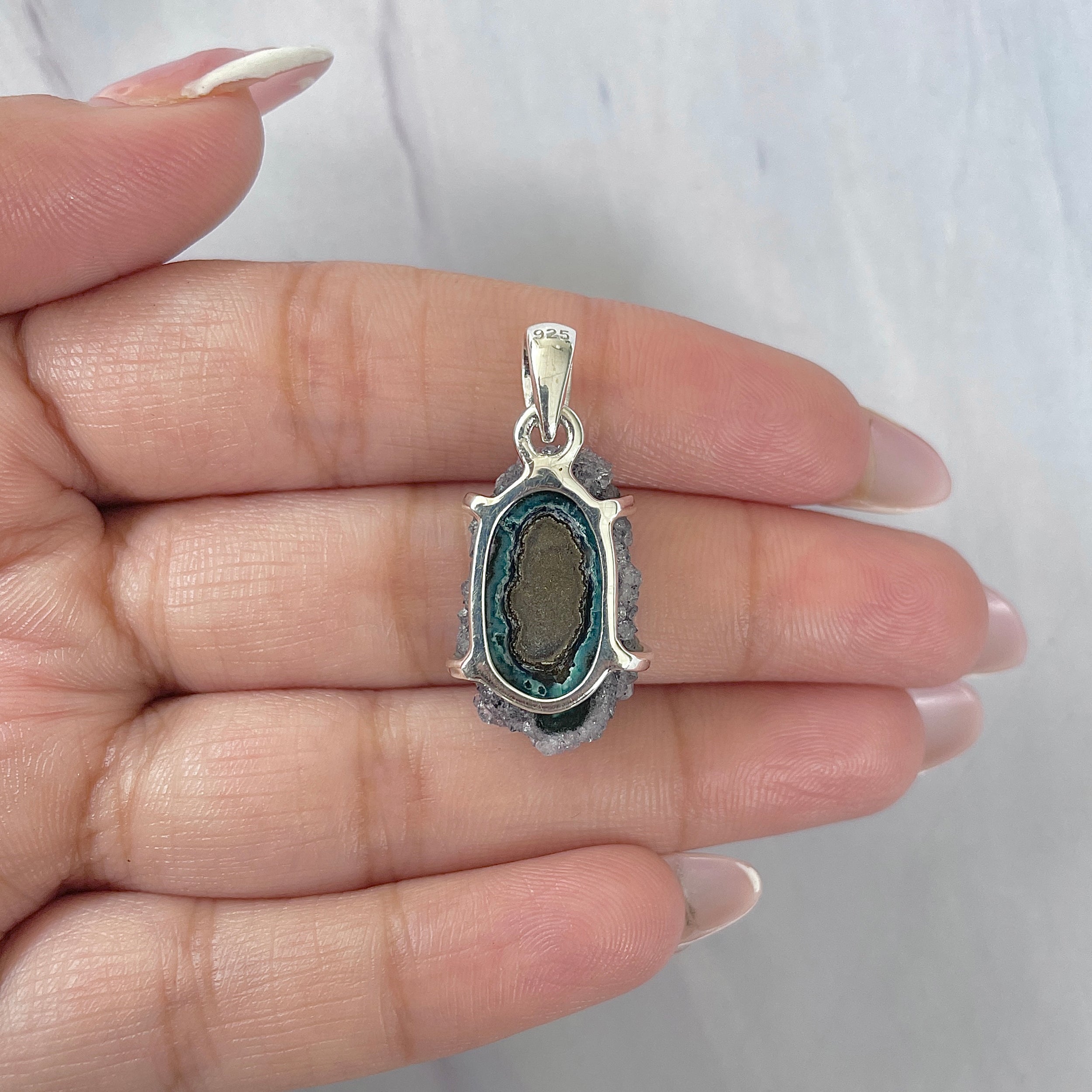 Amethyst Stalactite Pendant-(ASL-P-152.)