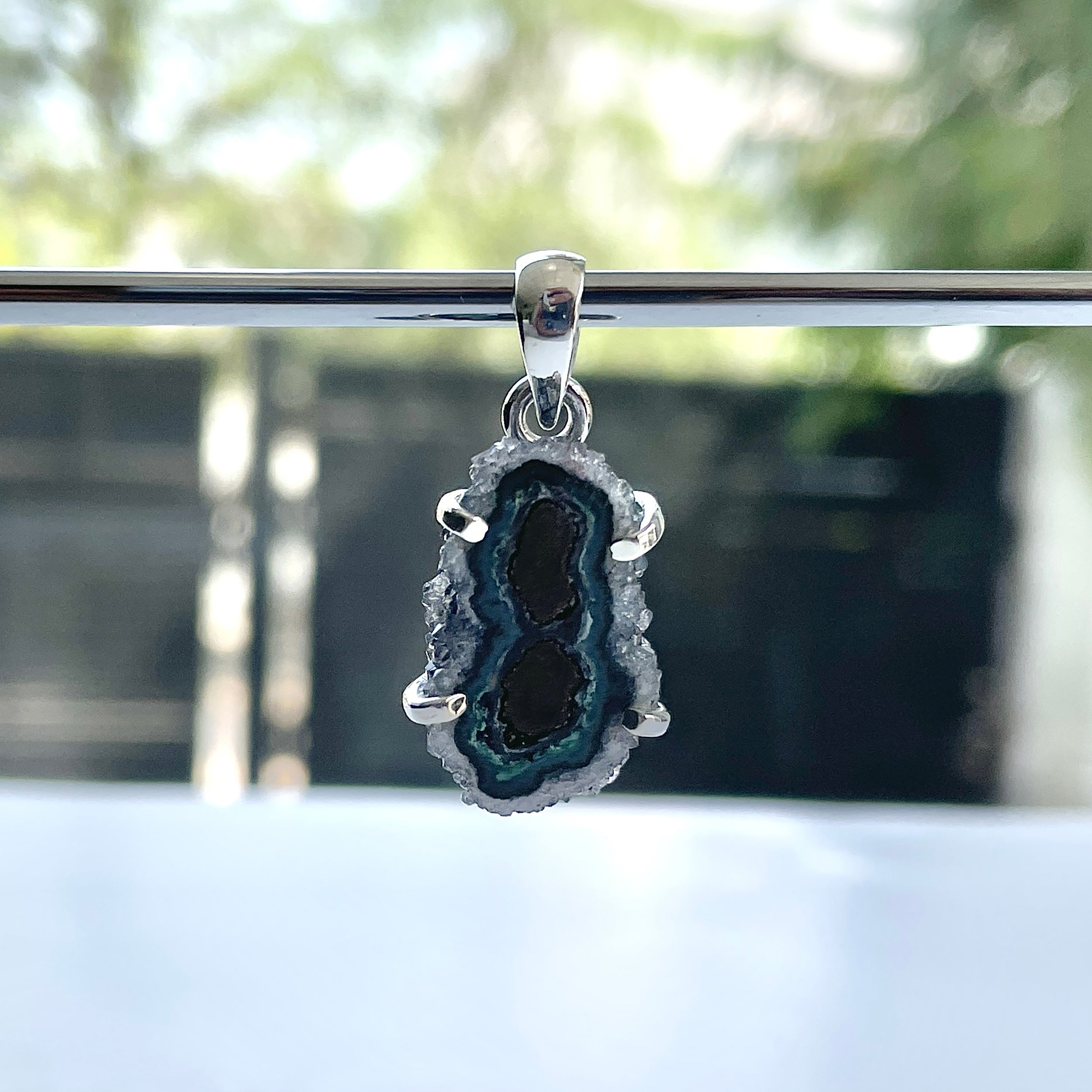 Amethyst Stalactite Pendant-(ASL-P-152.)