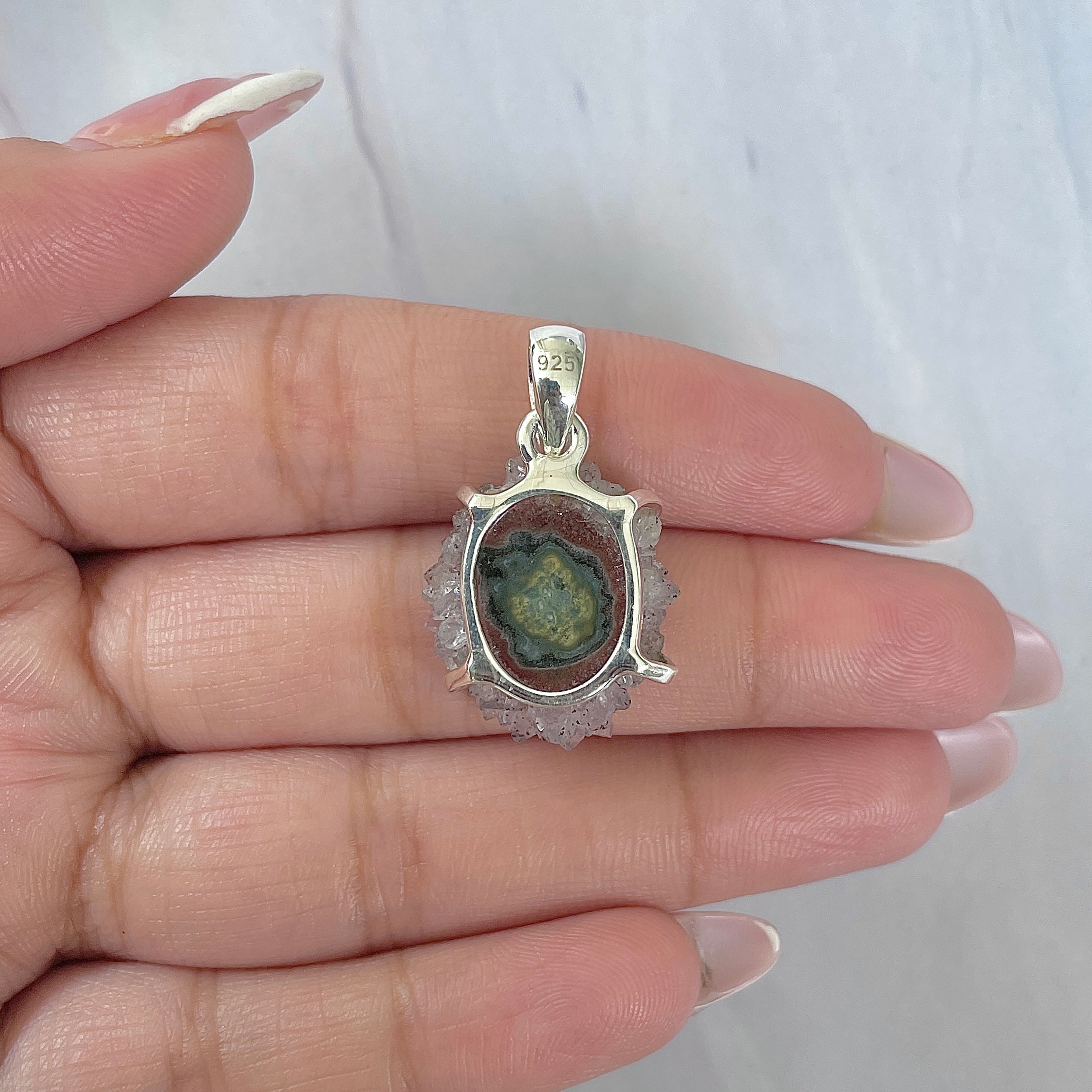 Amethyst Stalactite Pendant-(ASL-P-153.)