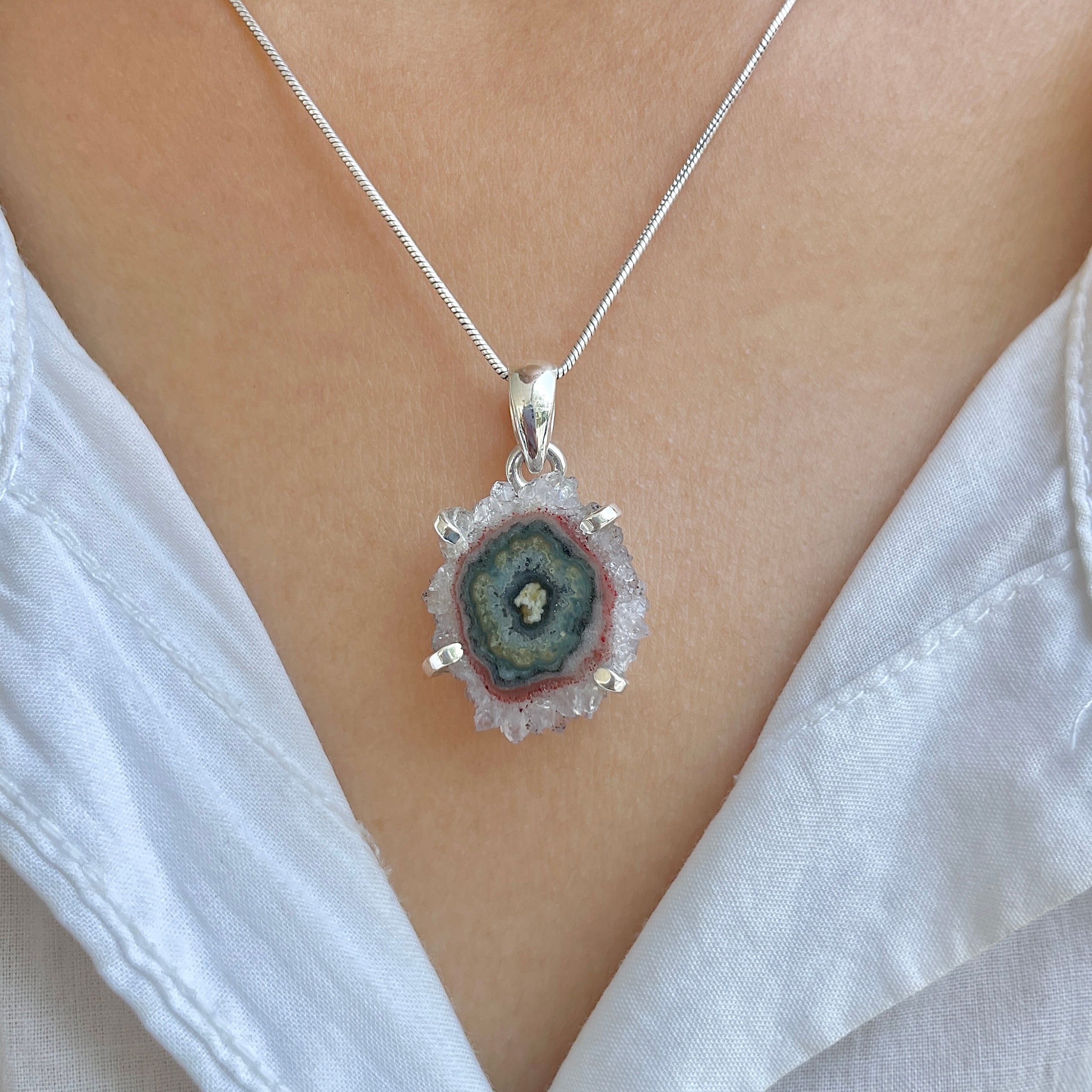 Amethyst Stalactite Pendant-(ASL-P-153.)