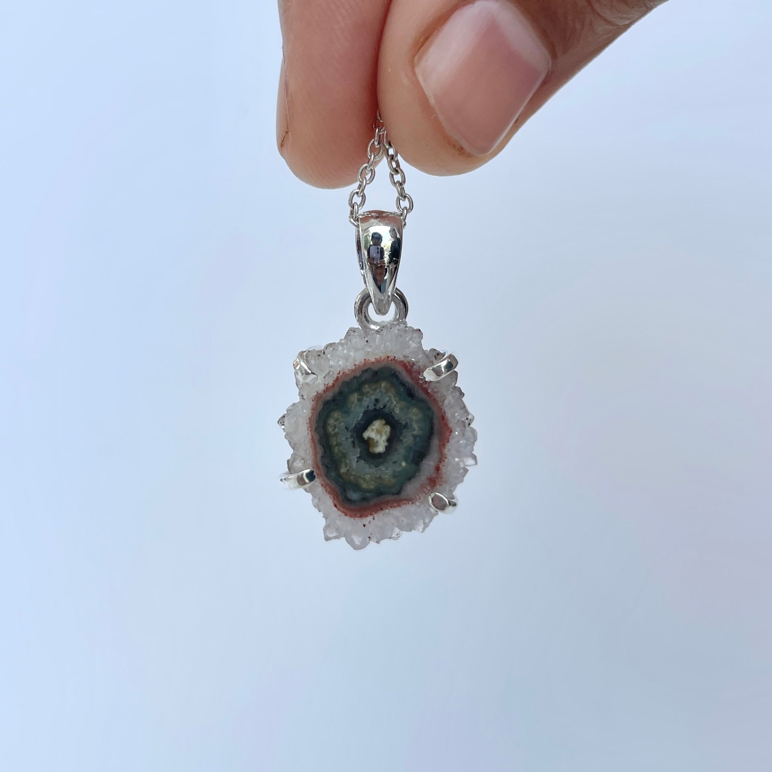 Amethyst Stalactite Pendant-(ASL-P-153.)