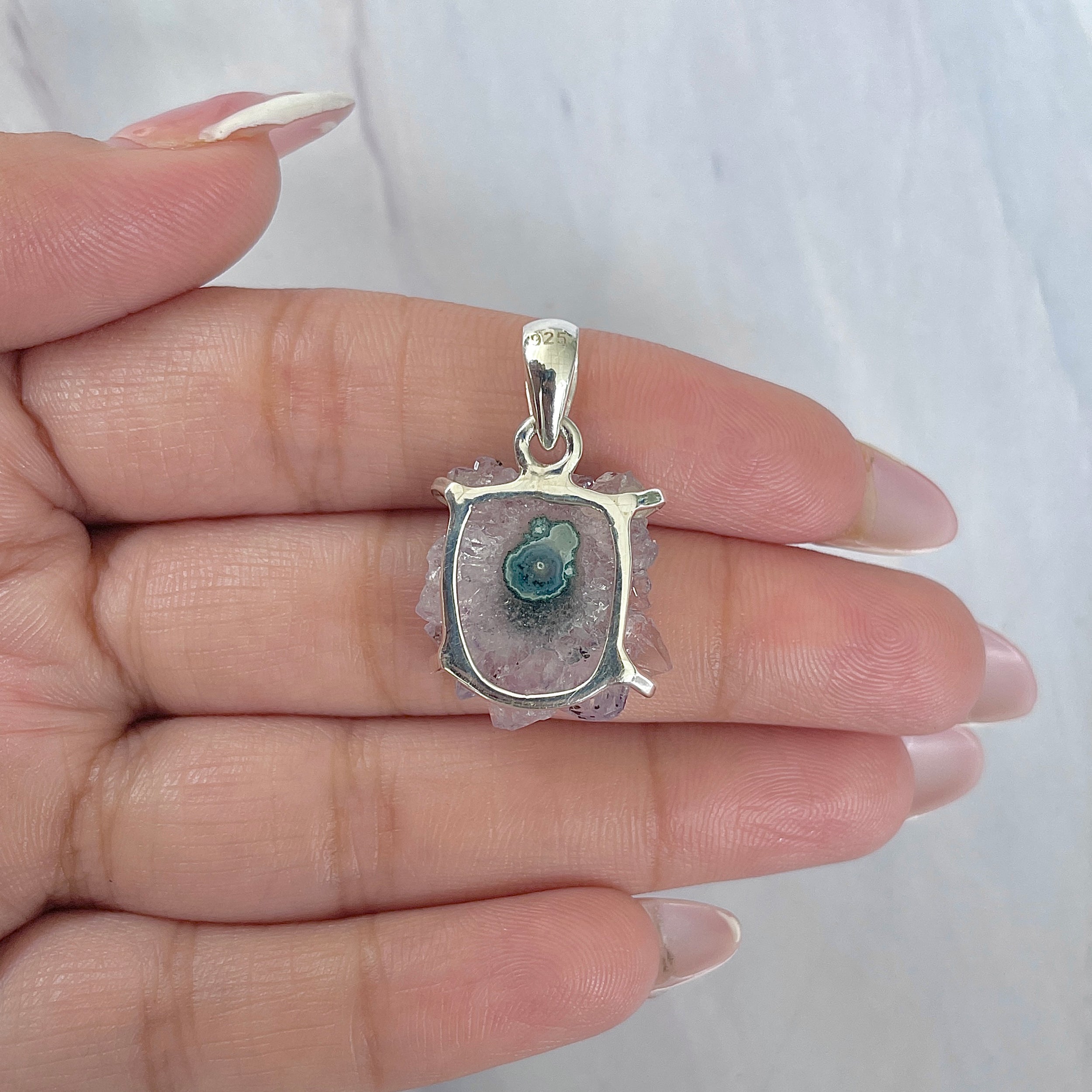 Amethyst Stalactite Pendant-(ASL-P-154.)