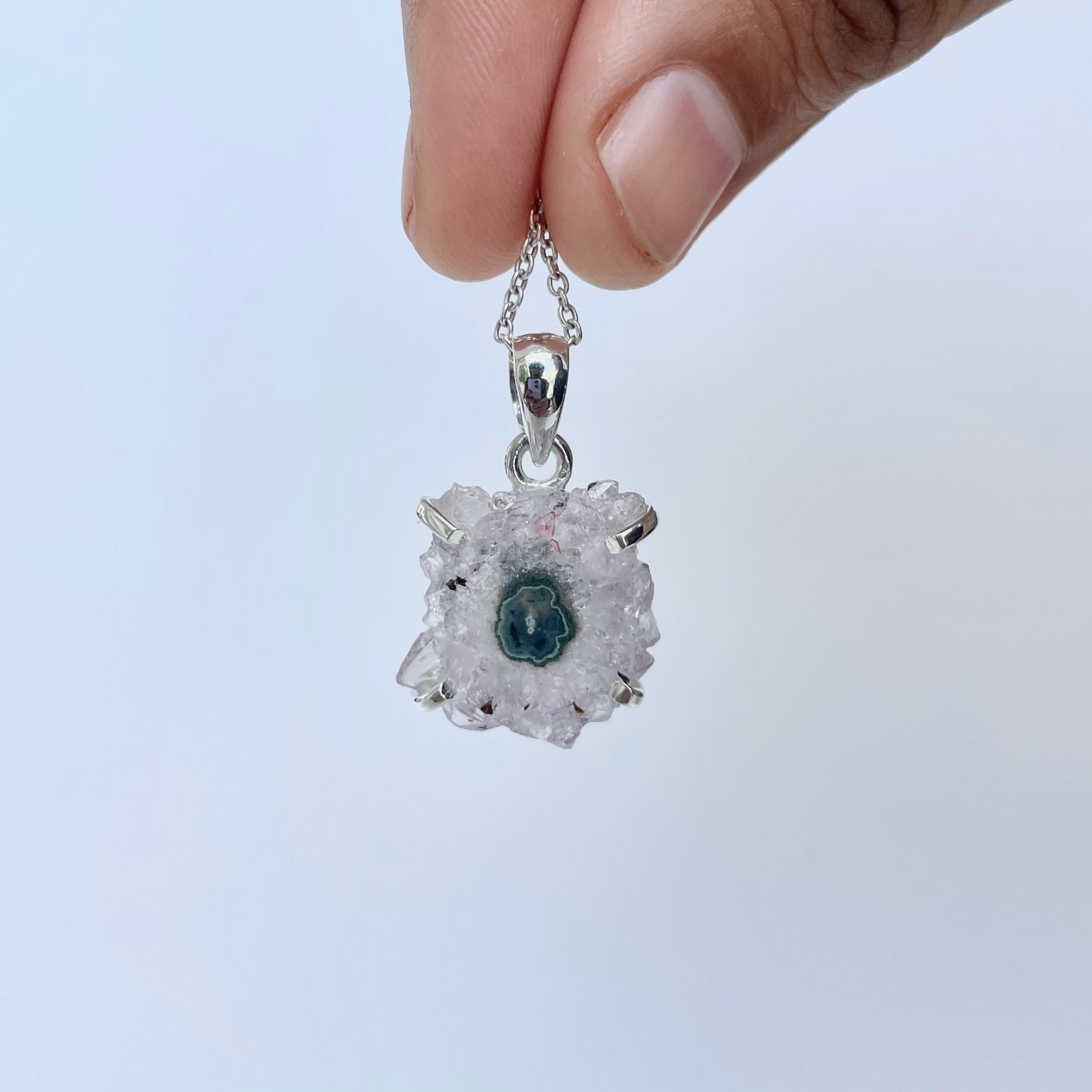 Amethyst Stalactite Pendant-(ASL-P-154.)