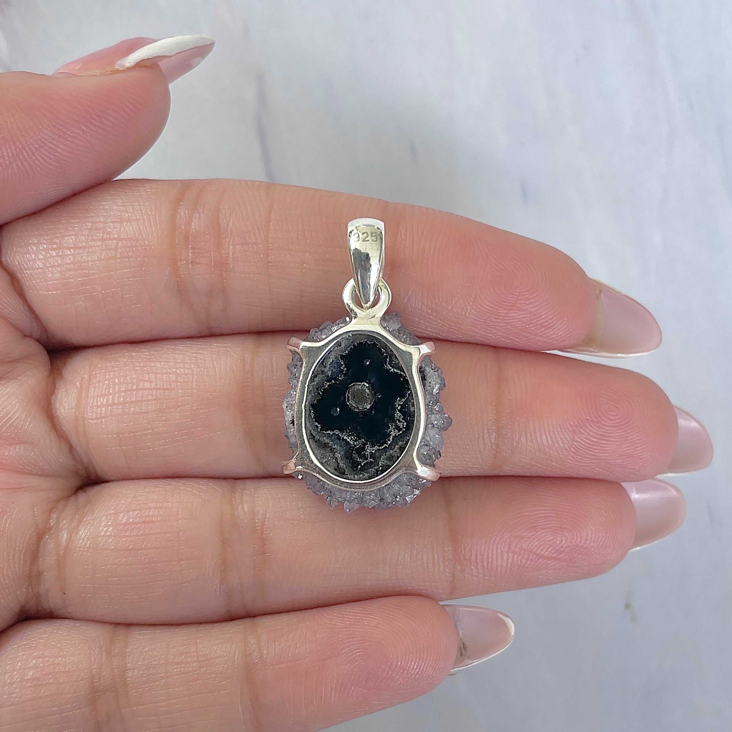 Amethyst Stalactite Pendant-(ASL-P-155.)