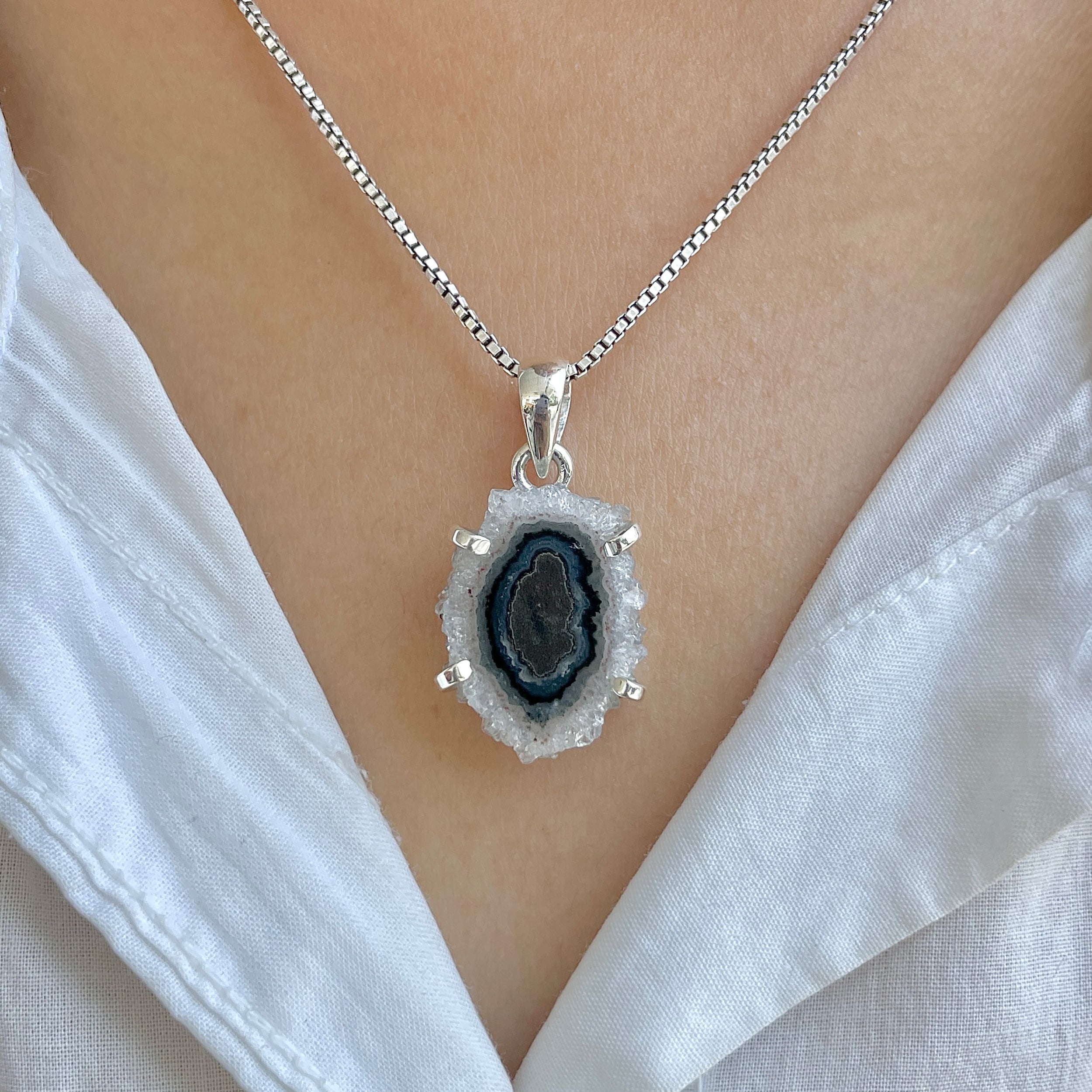 Amethyst Stalactite Pendant-(ASL-P-157.)