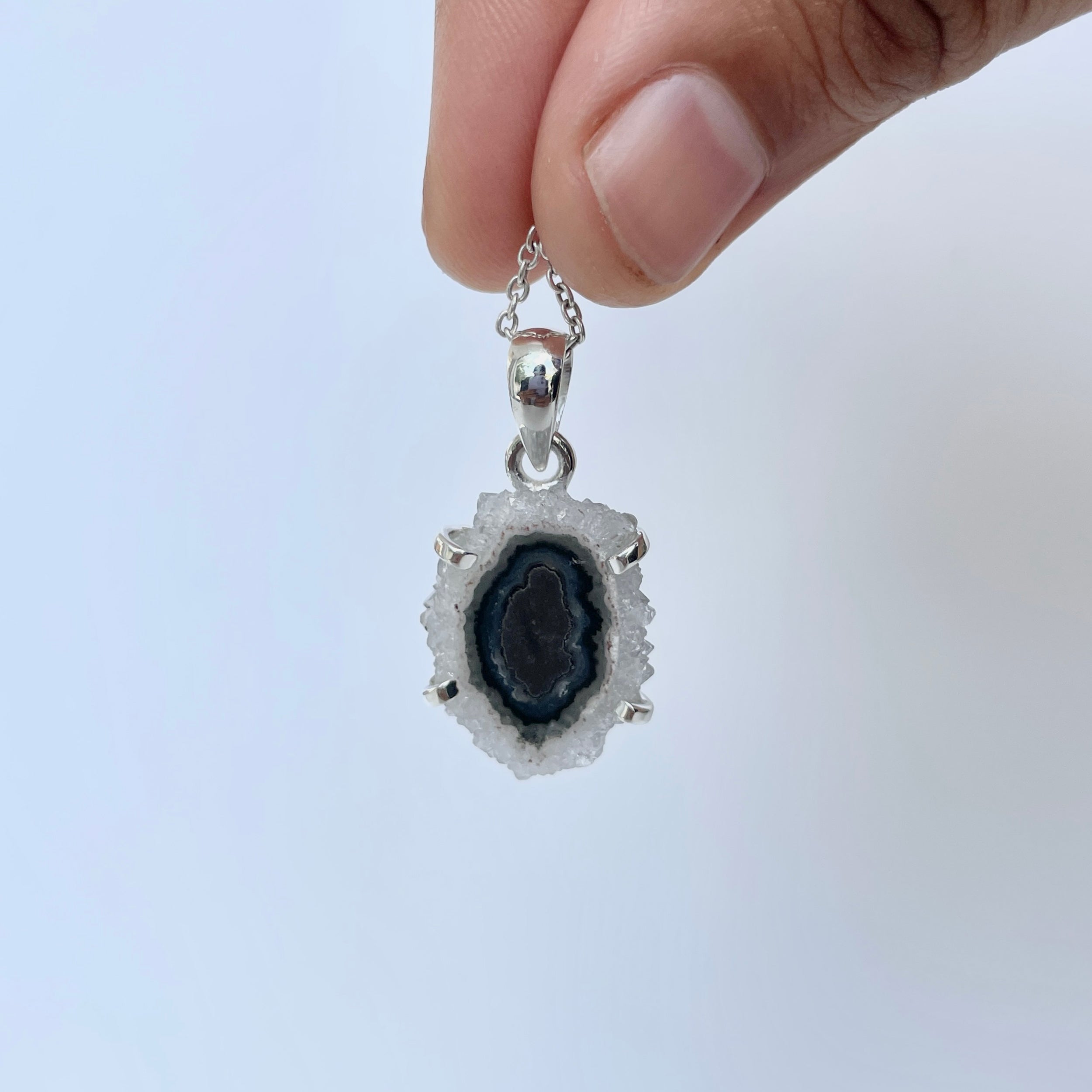 Amethyst Stalactite Pendant-(ASL-P-157.)