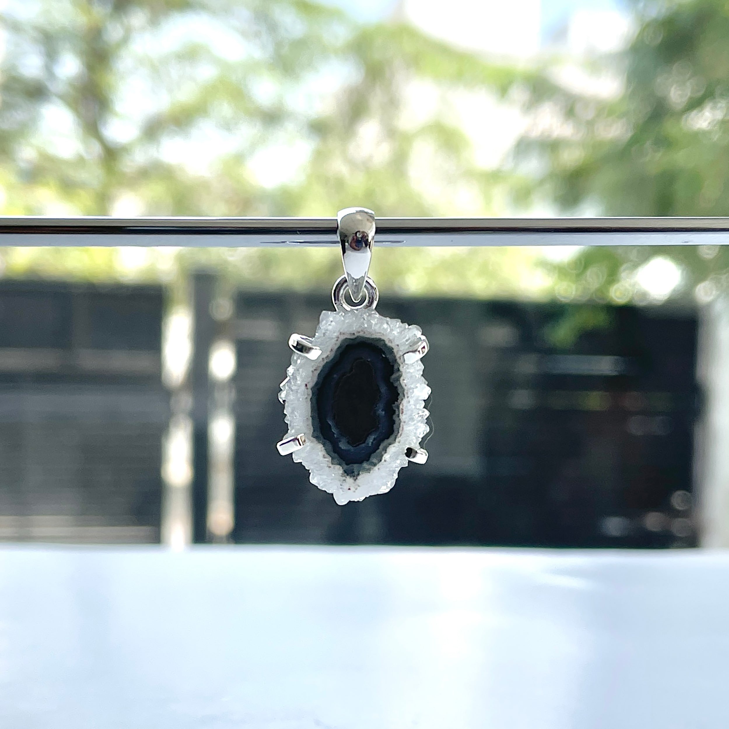 Amethyst Stalactite Pendant-(ASL-P-157.)