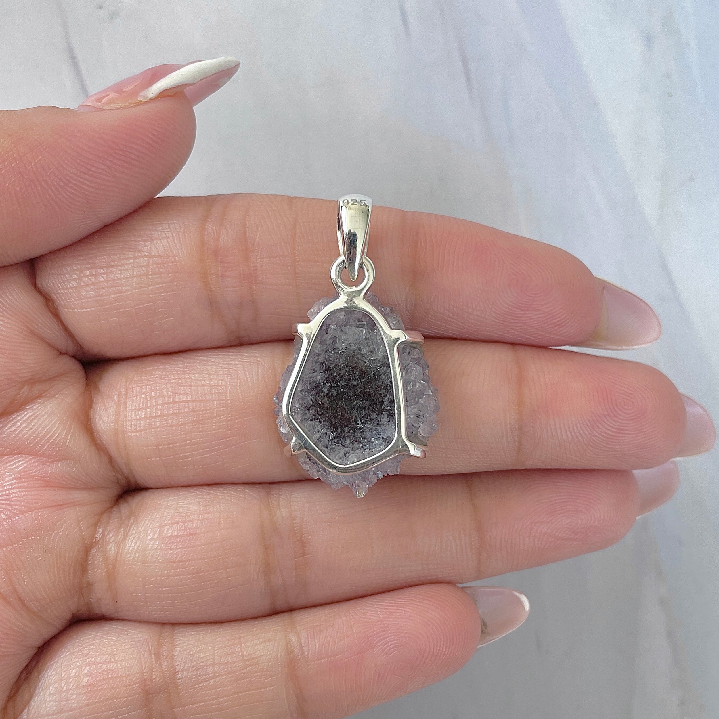 Amethyst Stalactite Pendant-(ASL-P-158.)