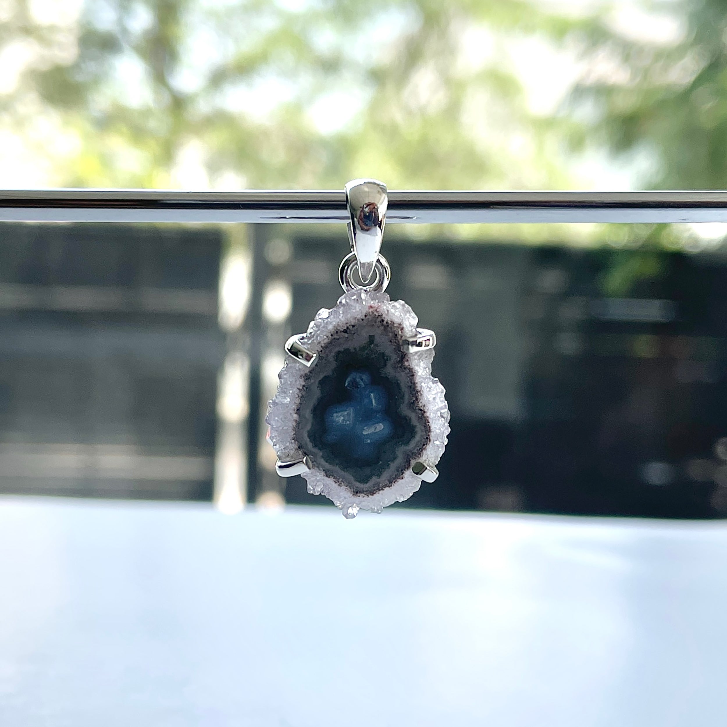 Amethyst Stalactite Pendant-(ASL-P-158.)