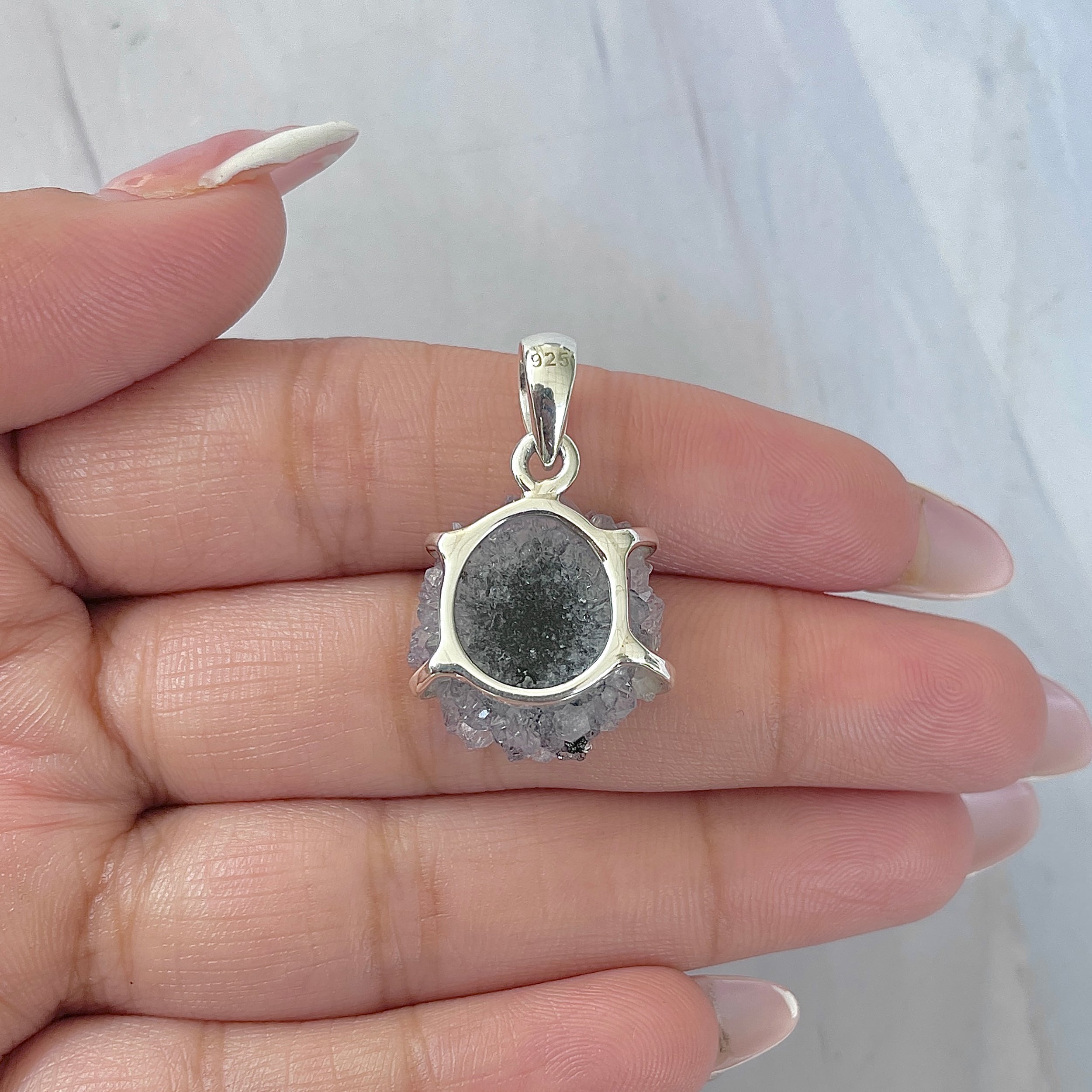 Amethyst Stalactite Pendant-(ASL-P-159.)