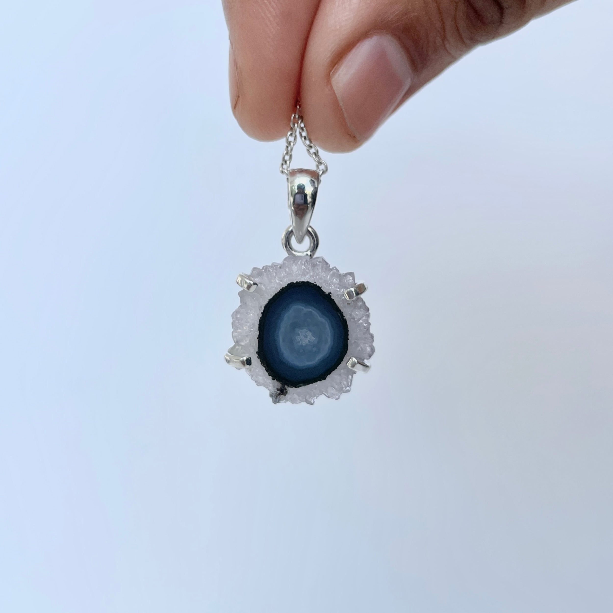 Amethyst Stalactite Pendant-(ASL-P-159.)