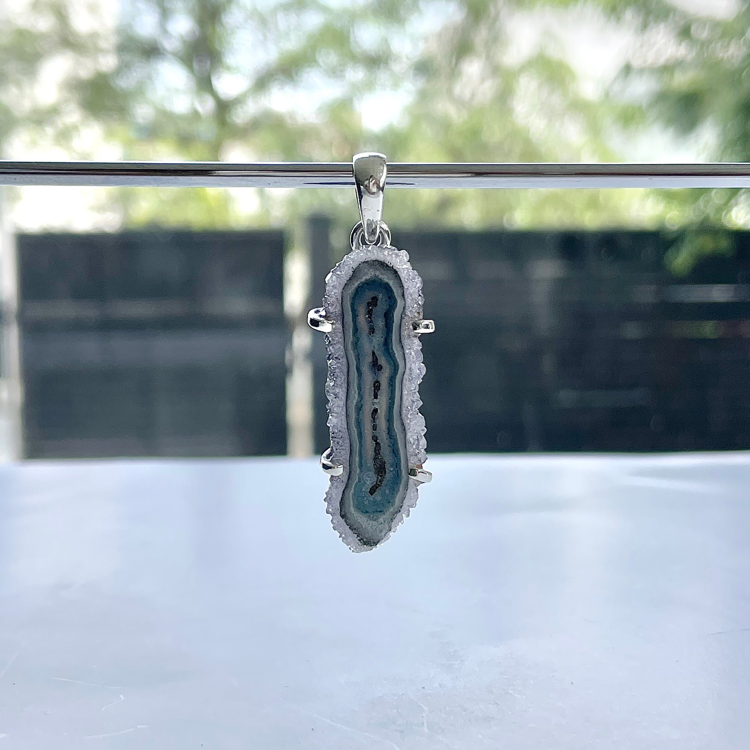 Amethyst Stalactite Pendant-(ASL-P-16.)