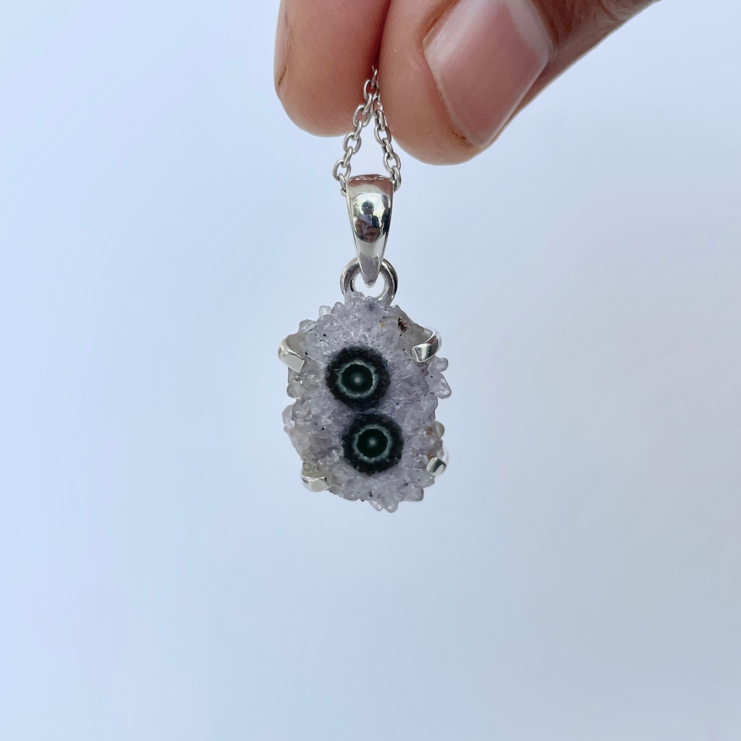 Amethyst Stalactite Pendant-(ASL-P-160.)