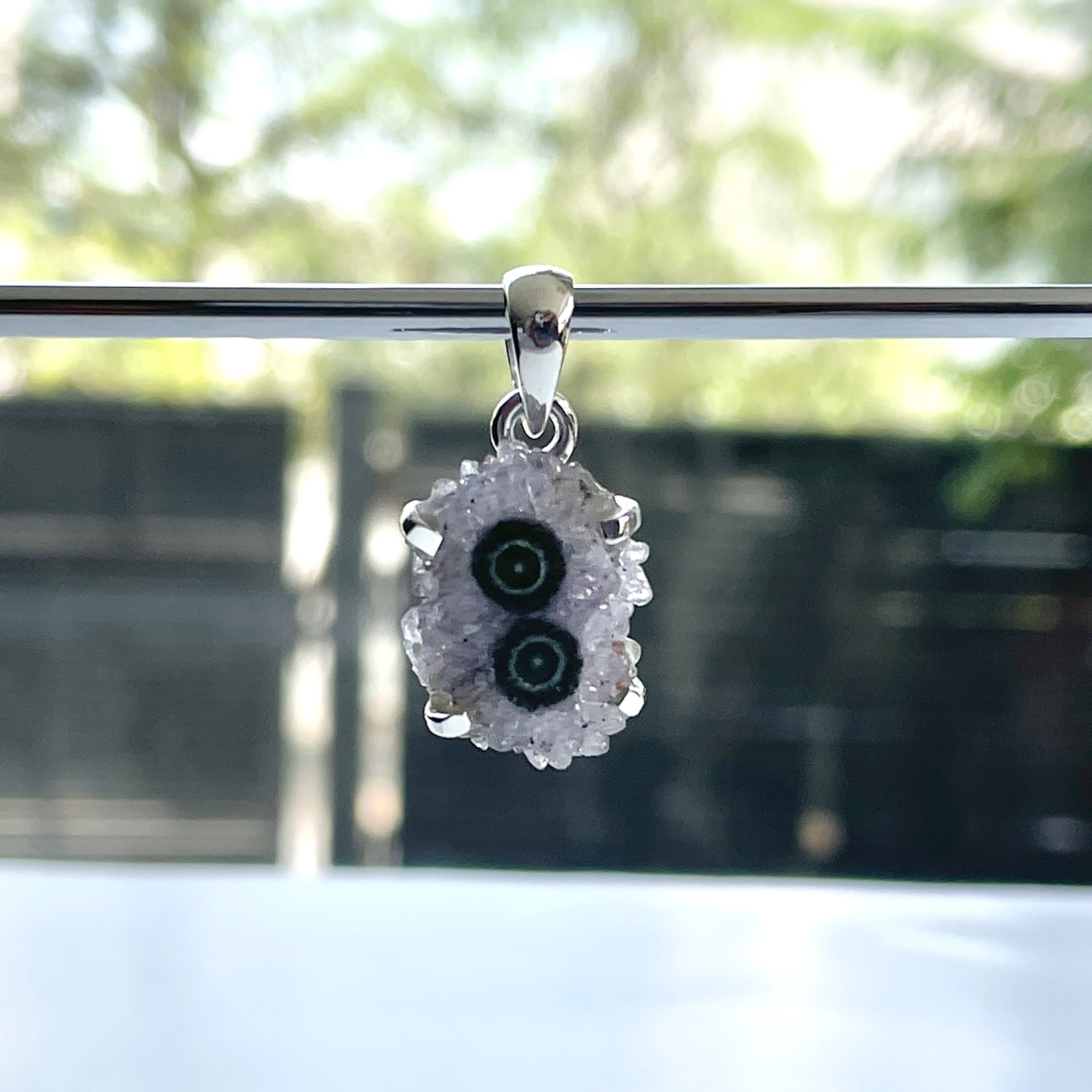 Amethyst Stalactite Pendant-(ASL-P-160.)