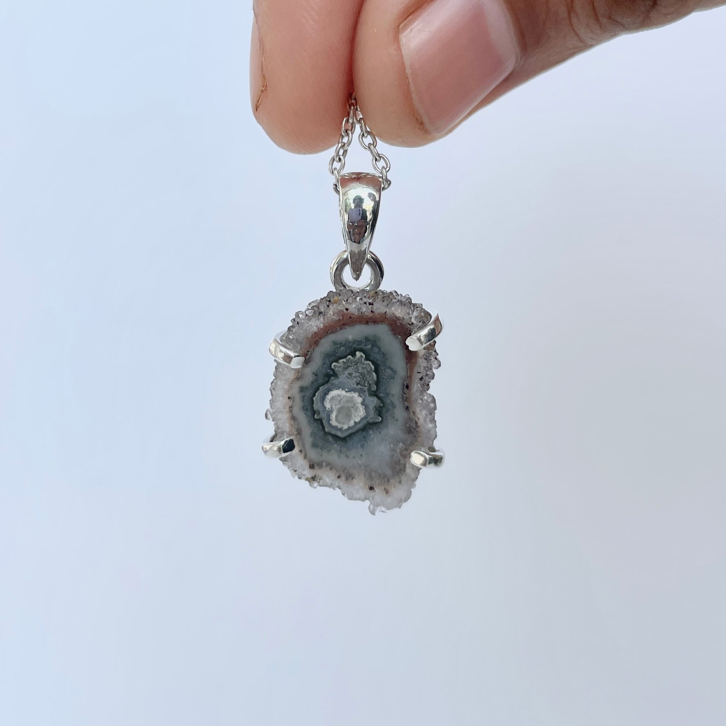 Amethyst Stalactite Pendant-(ASL-P-161.)