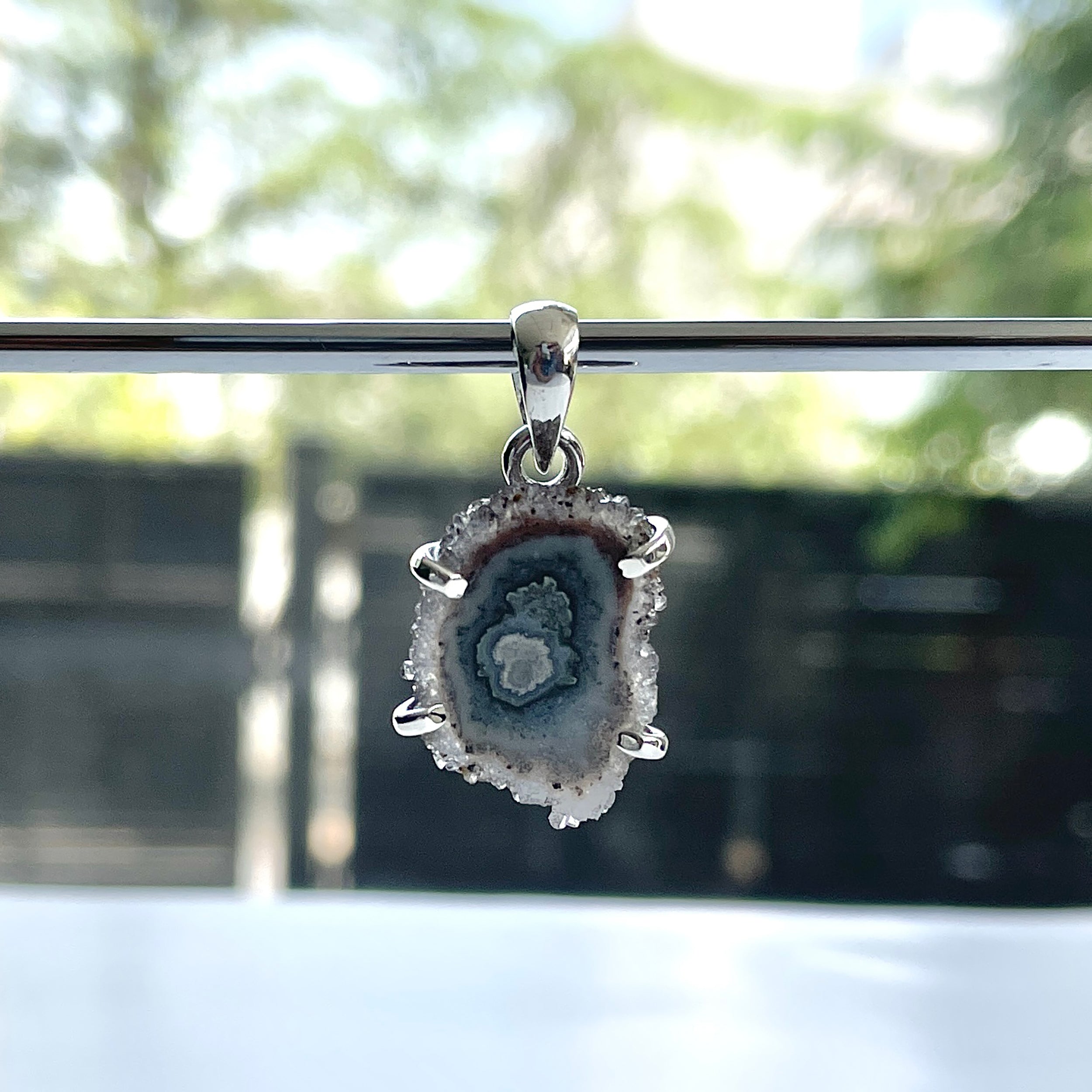 Amethyst Stalactite Pendant-(ASL-P-161.)