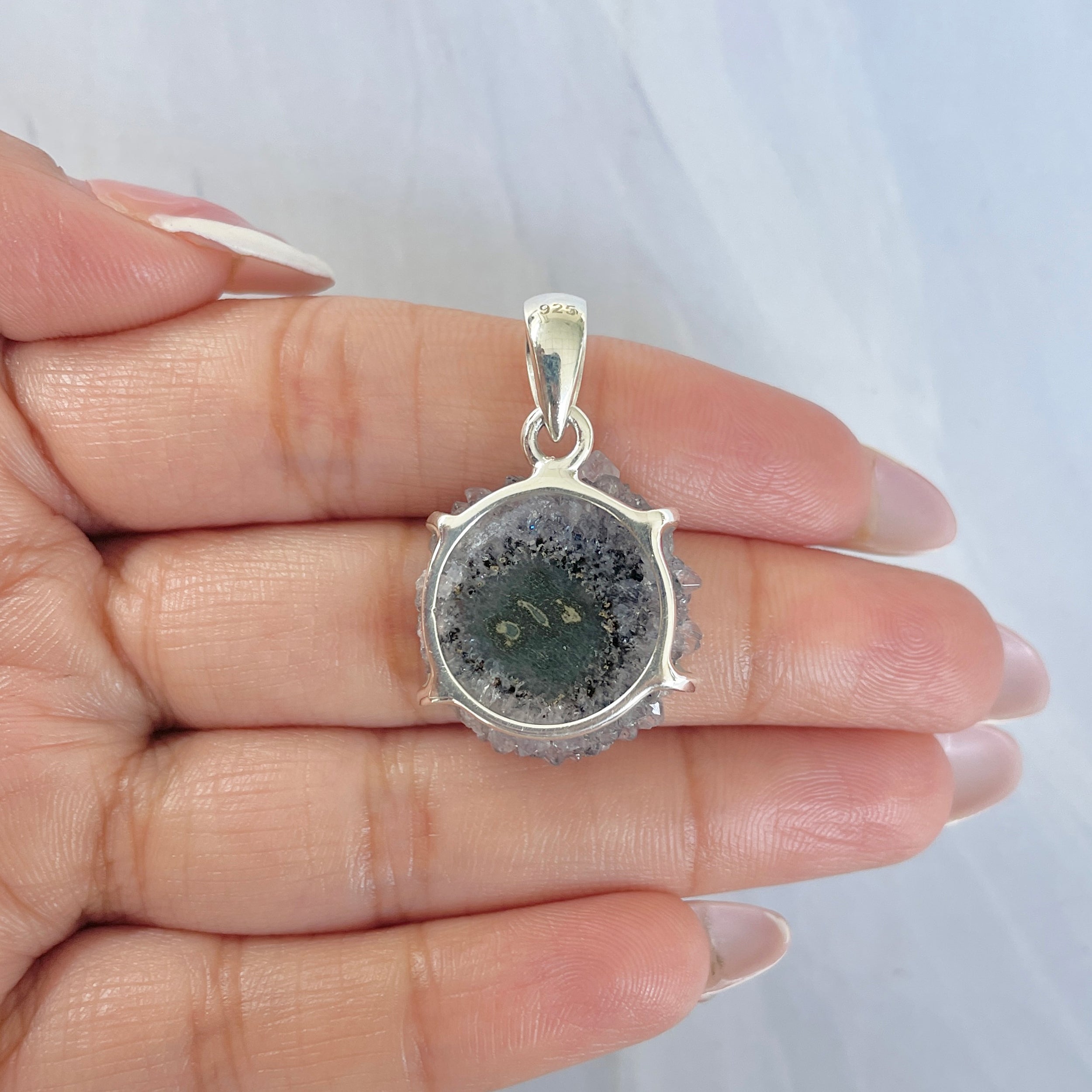 Amethyst Stalactite Pendant-(ASL-P-163.)