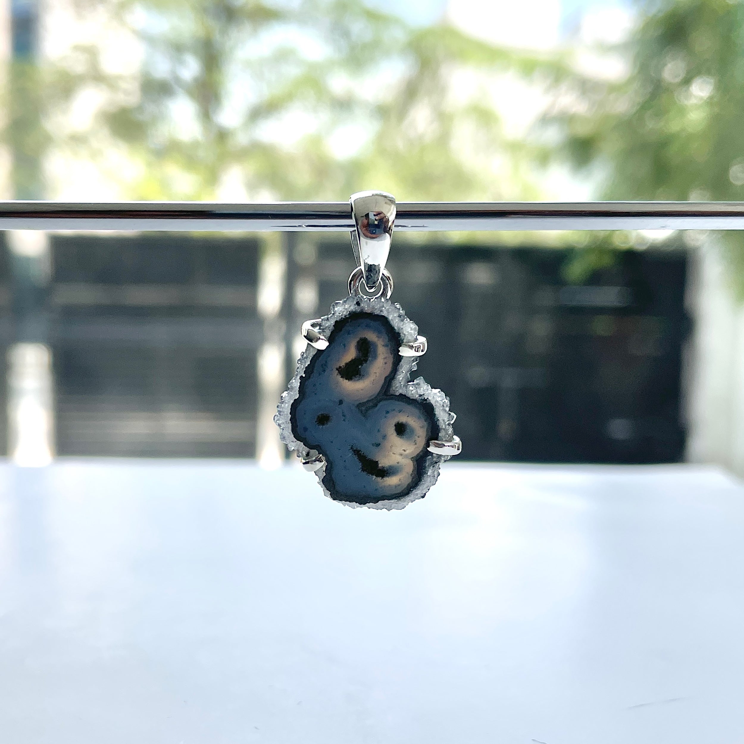 Amethyst Stalactite Pendant-(ASL-P-164.)