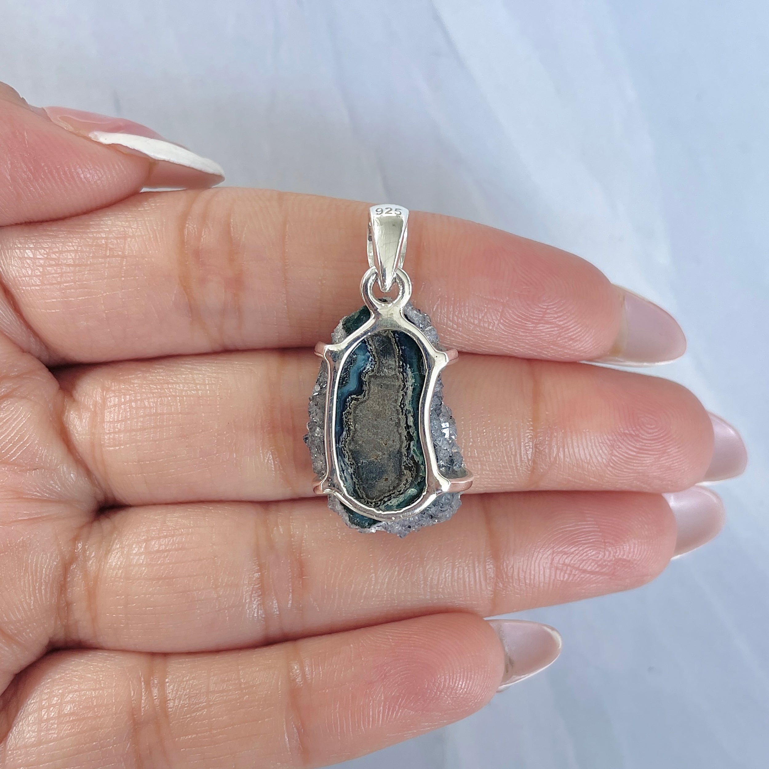 Amethyst Stalactite Pendant-(ASL-P-165.)