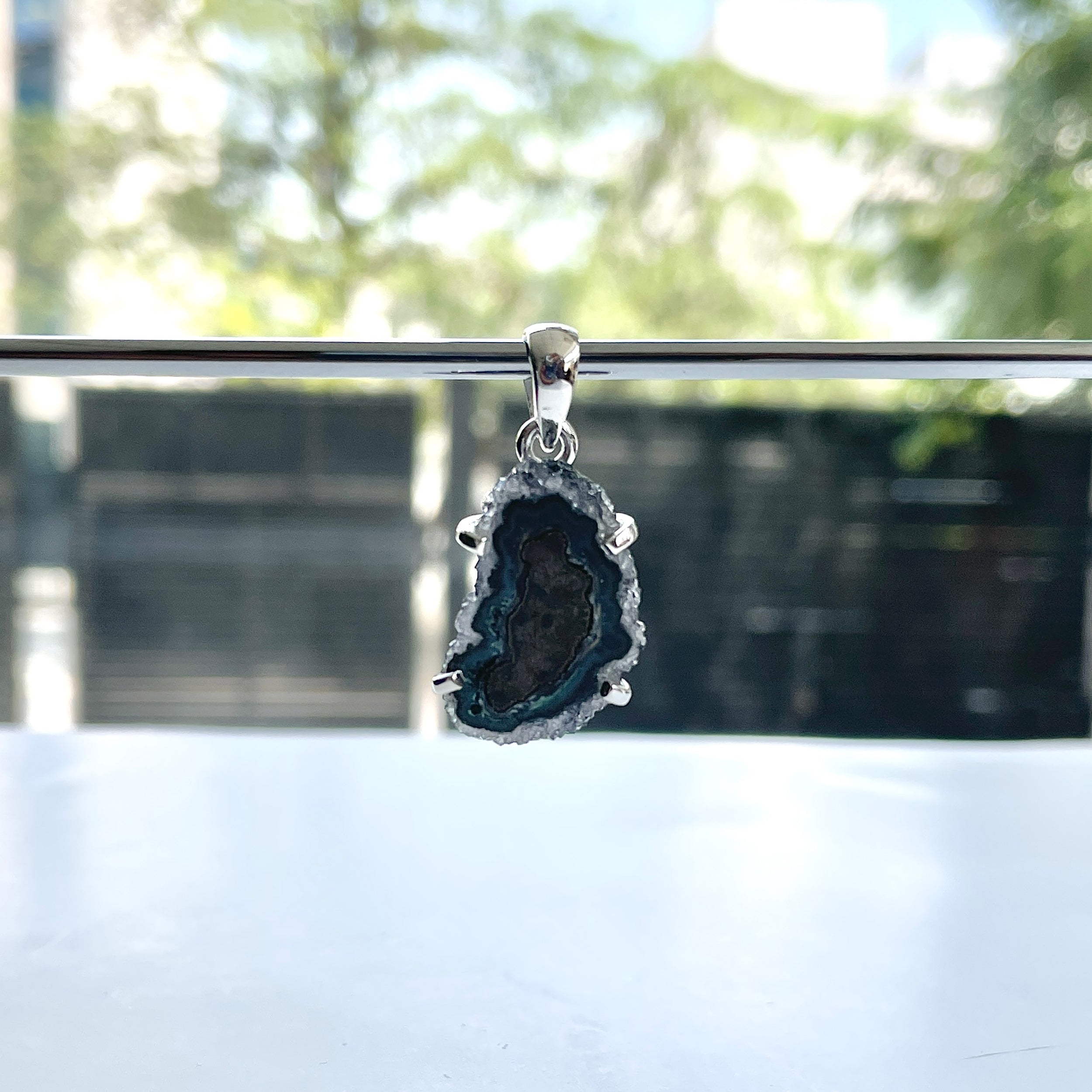 Amethyst Stalactite Pendant-(ASL-P-165.)