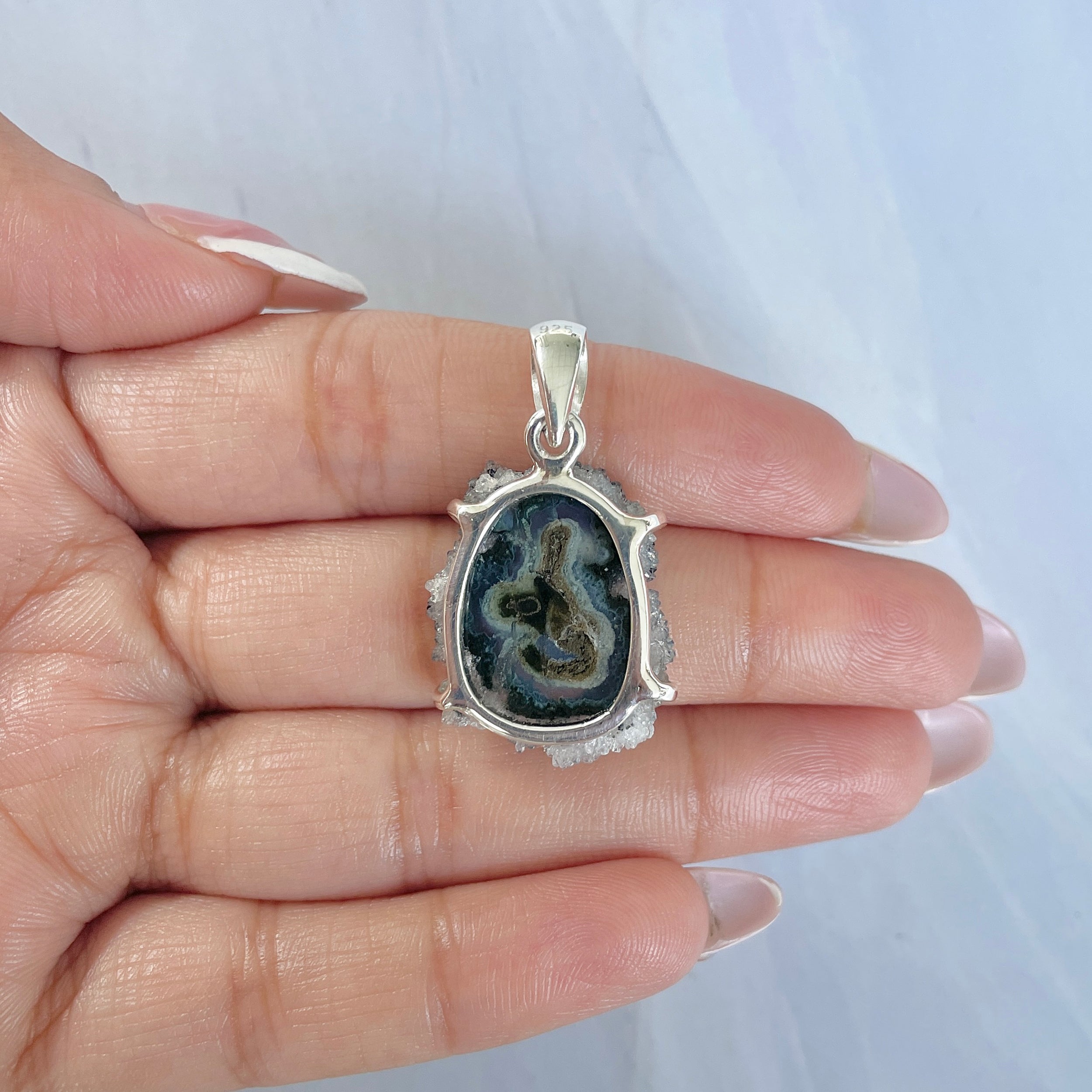 Amethyst Stalactite Pendant-(ASL-P-166.)