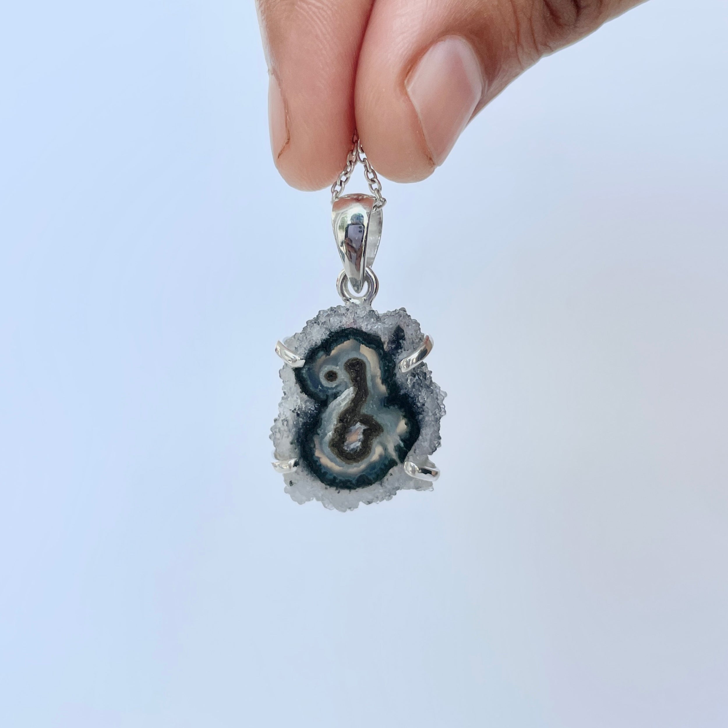 Amethyst Stalactite Pendant-(ASL-P-166.)