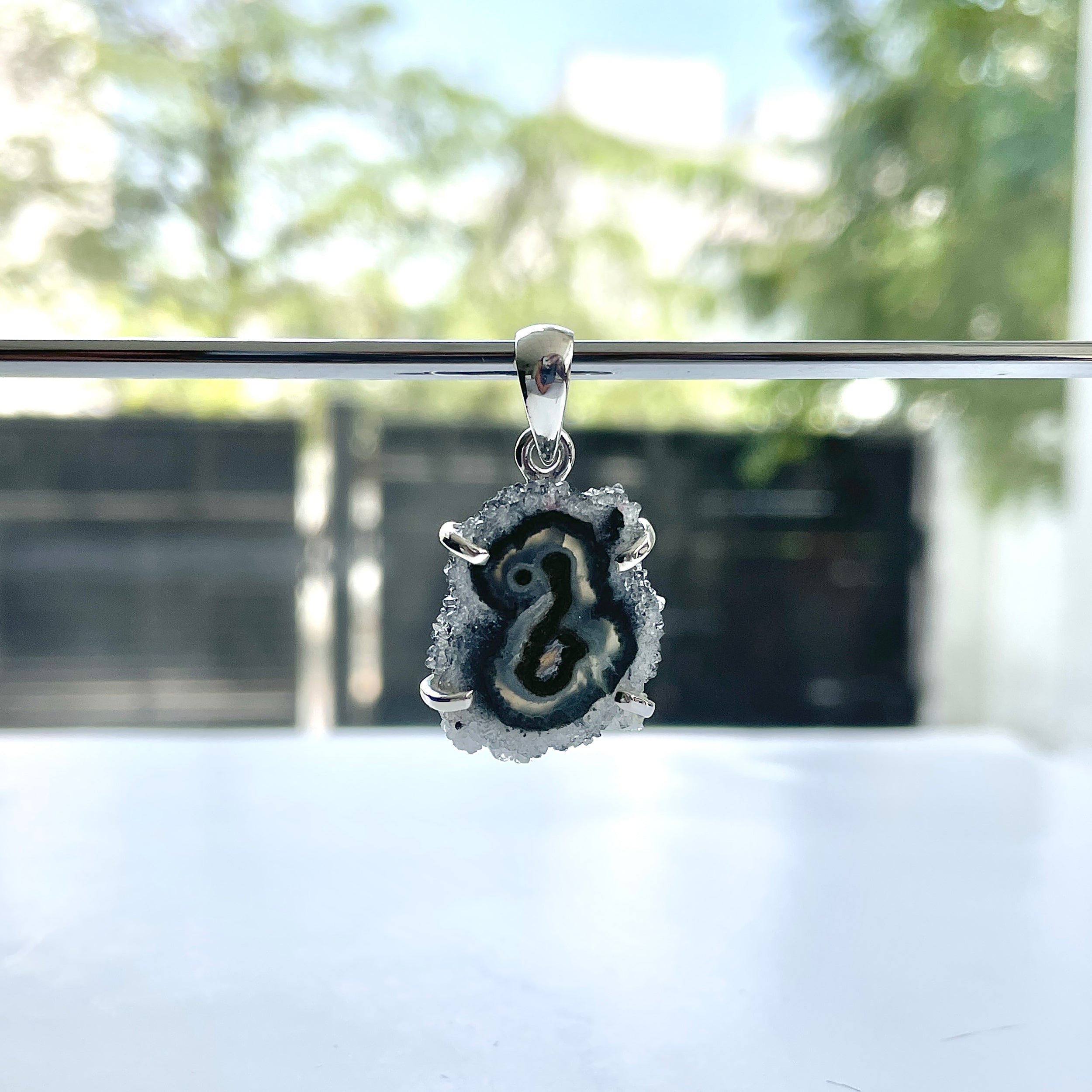 Amethyst Stalactite Pendant-(ASL-P-166.)