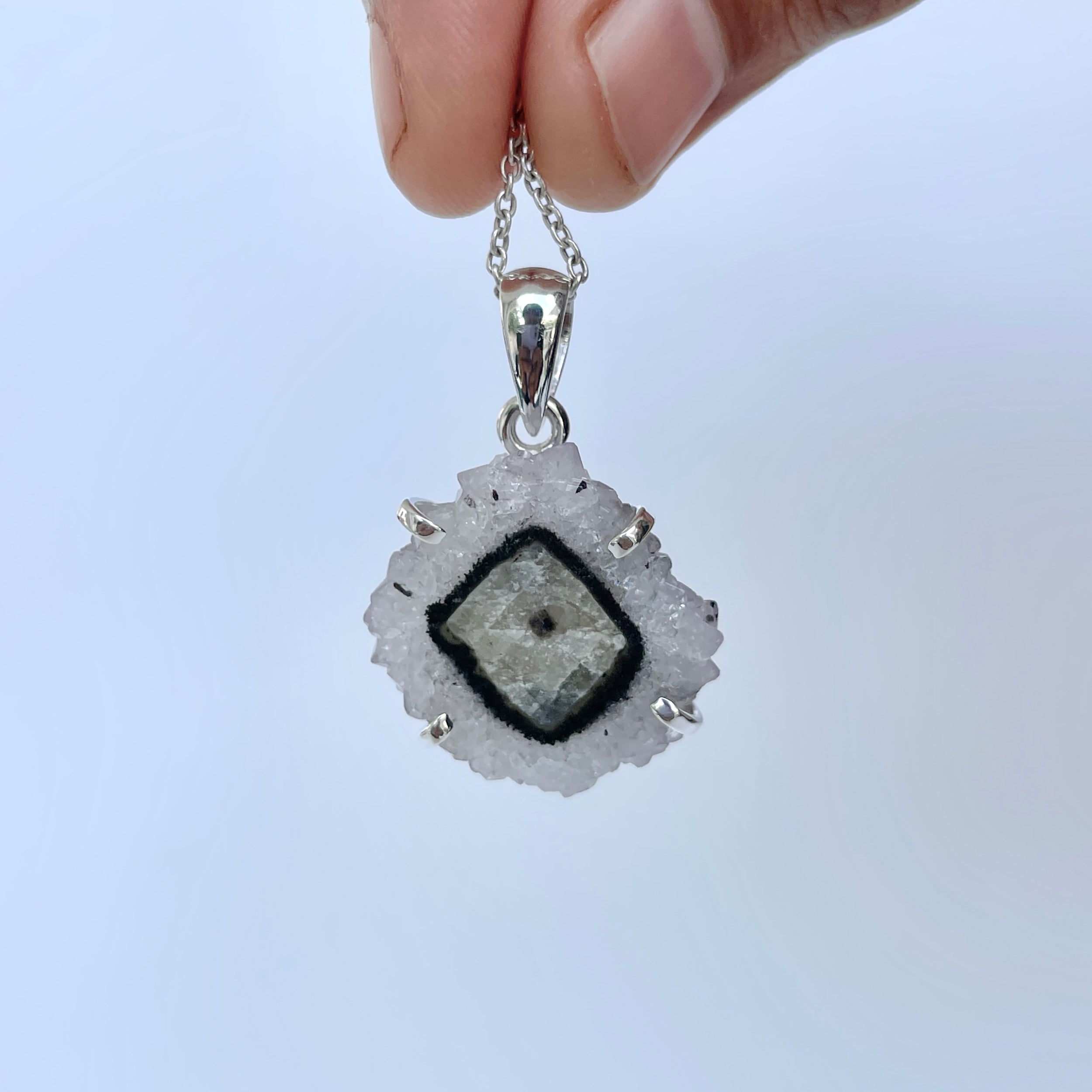 Amethyst Stalactite Pendant-(ASL-P-167.)