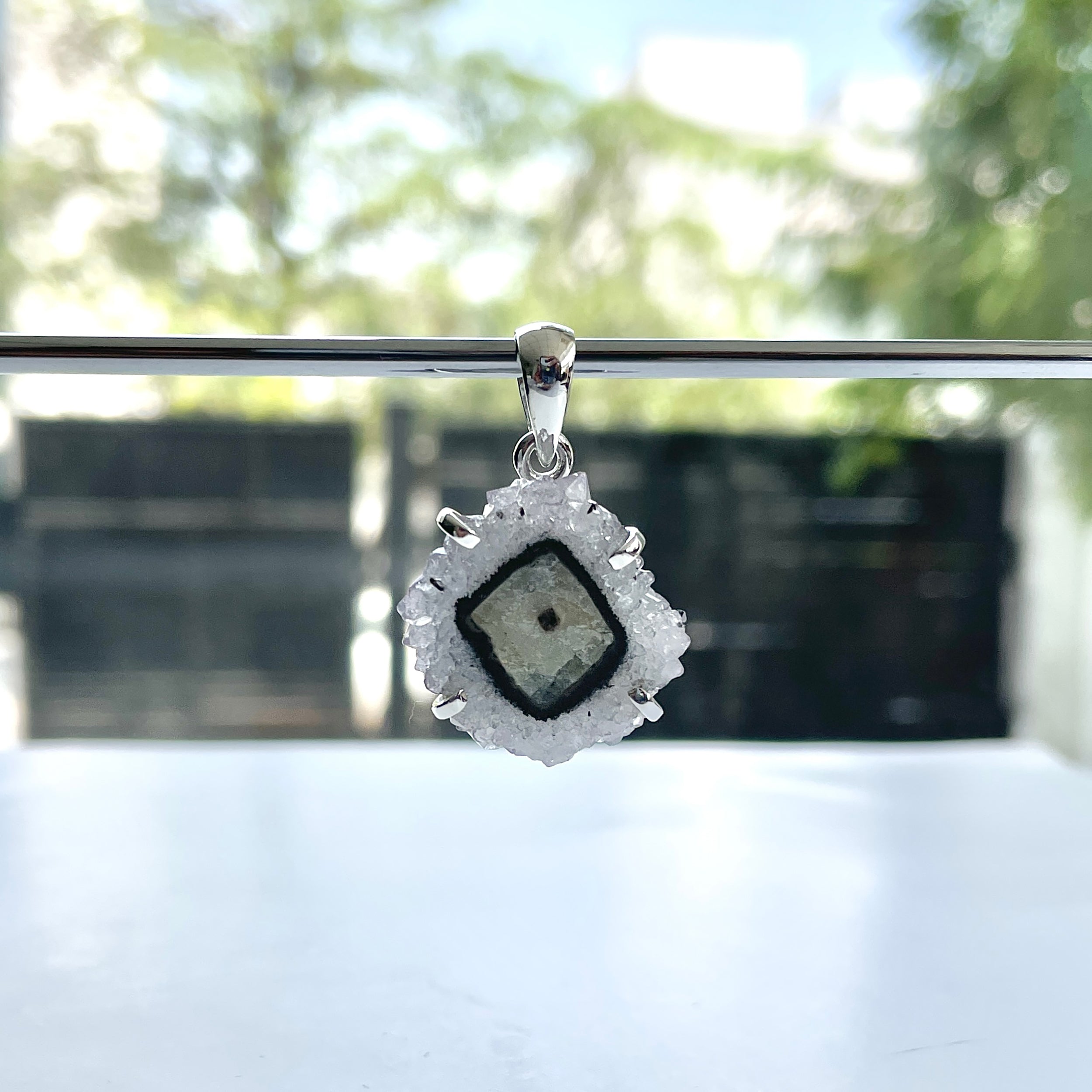 Amethyst Stalactite Pendant-(ASL-P-167.)