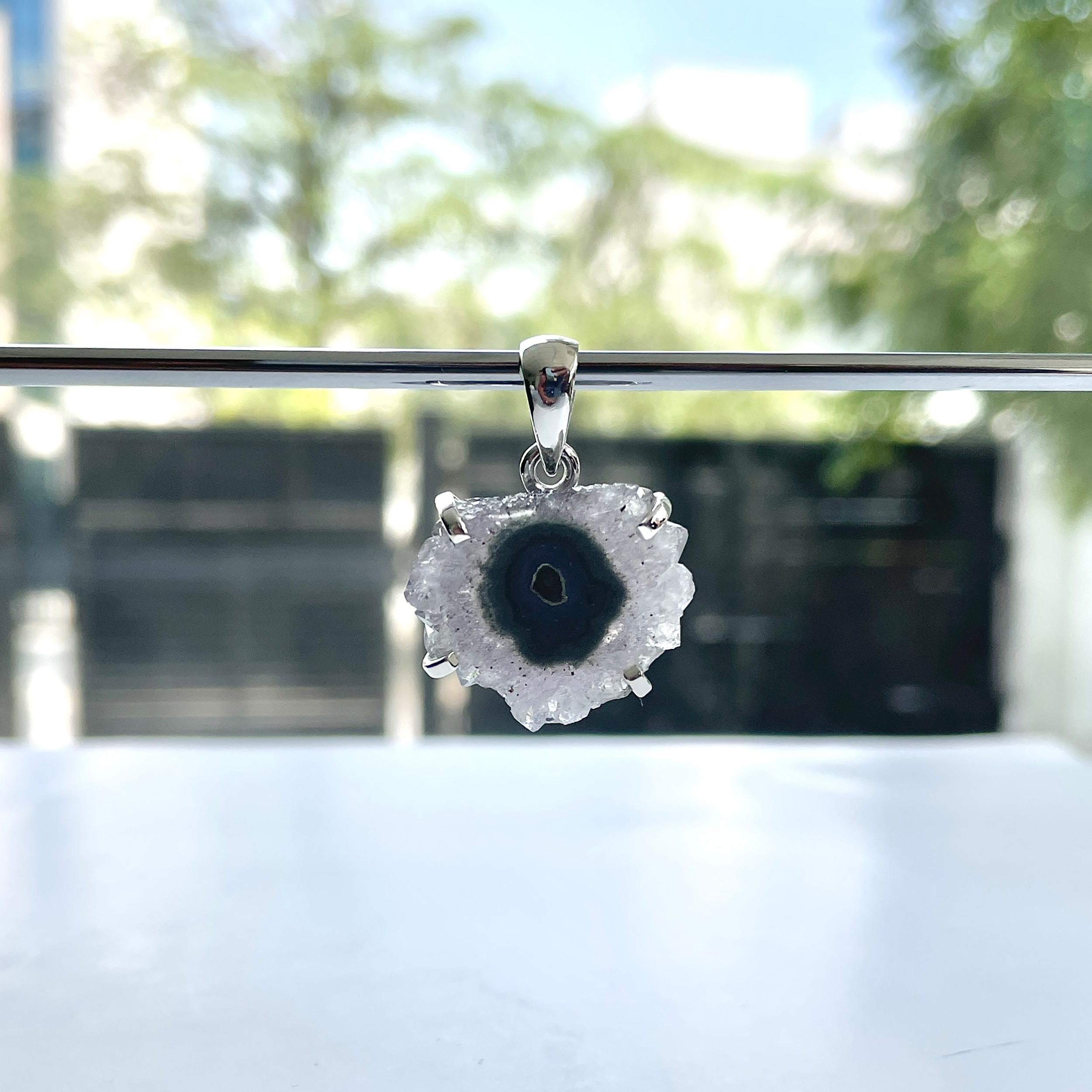 Amethyst Stalactite Pendant-(ASL-P-168.)