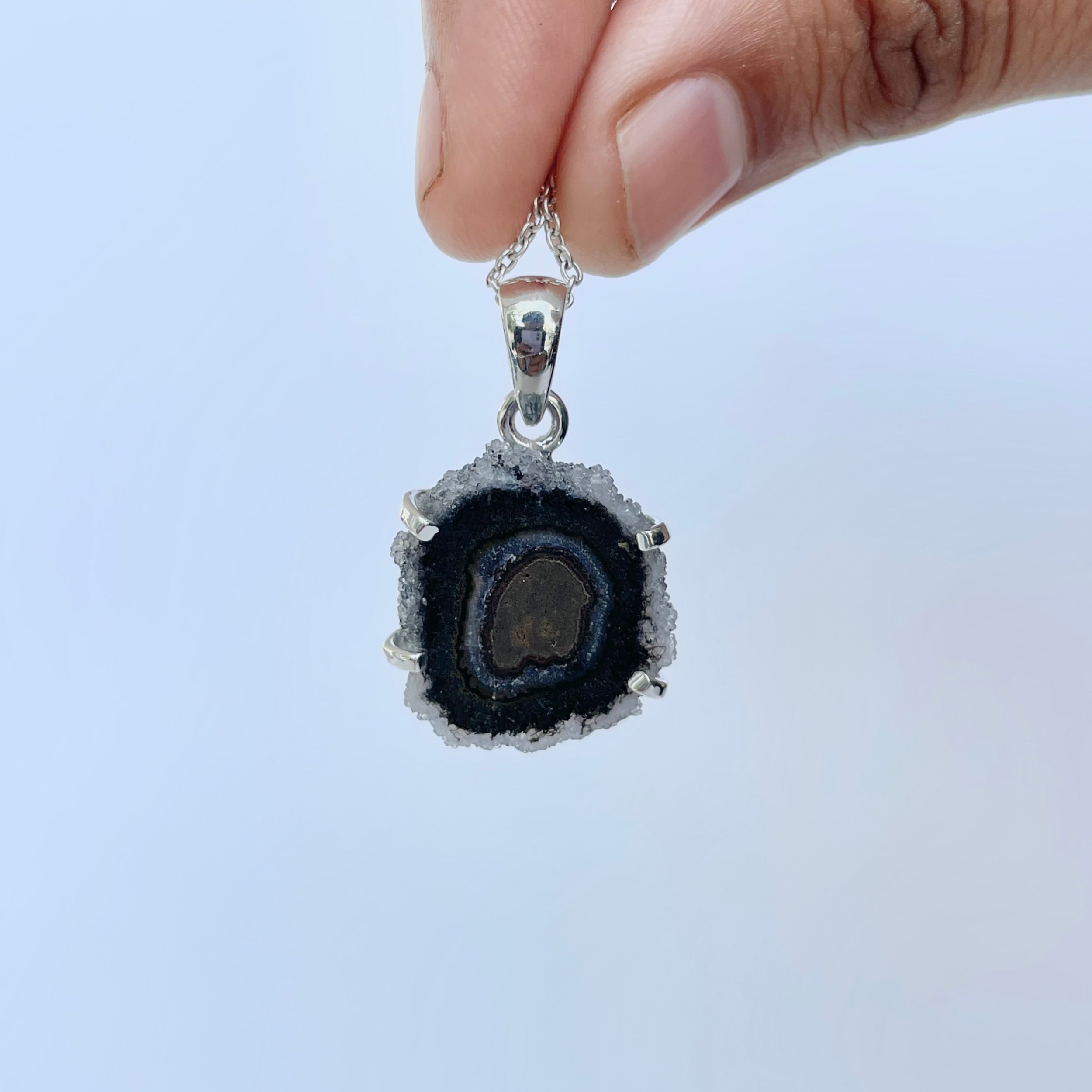 Amethyst Stalactite Pendant-(ASL-P-169.)