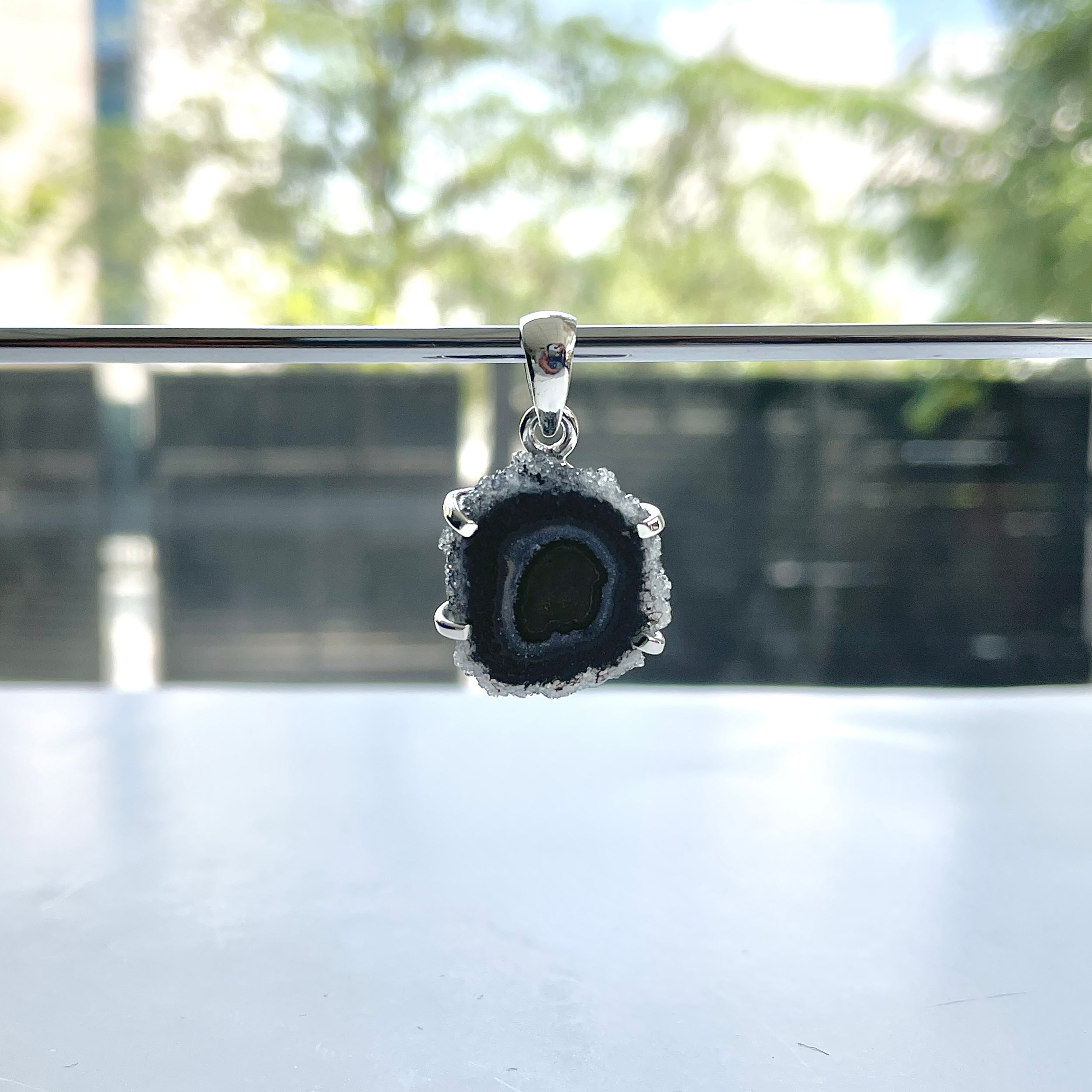 Amethyst Stalactite Pendant-(ASL-P-169.)