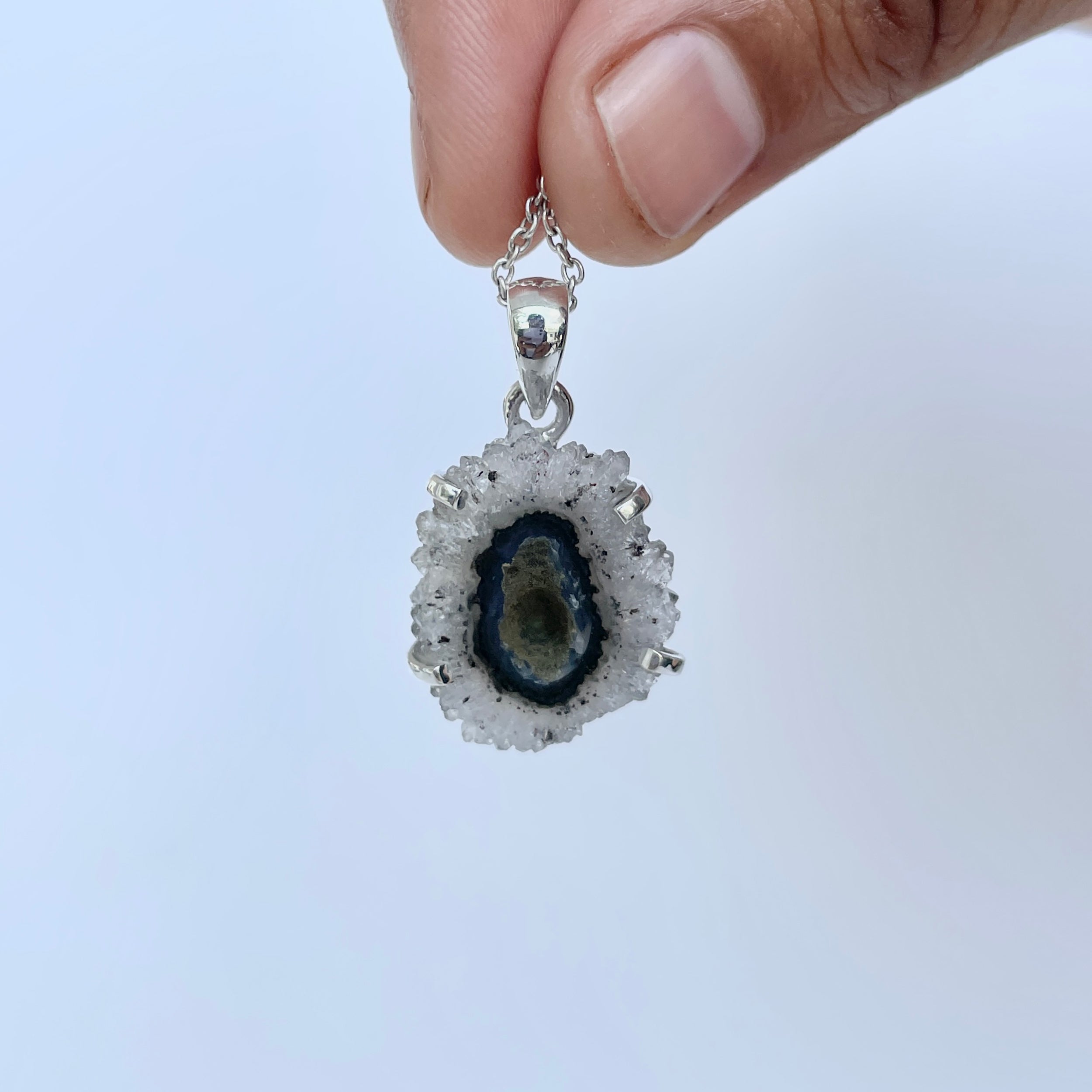 Amethyst Stalactite Pendant-(ASL-P-170.)