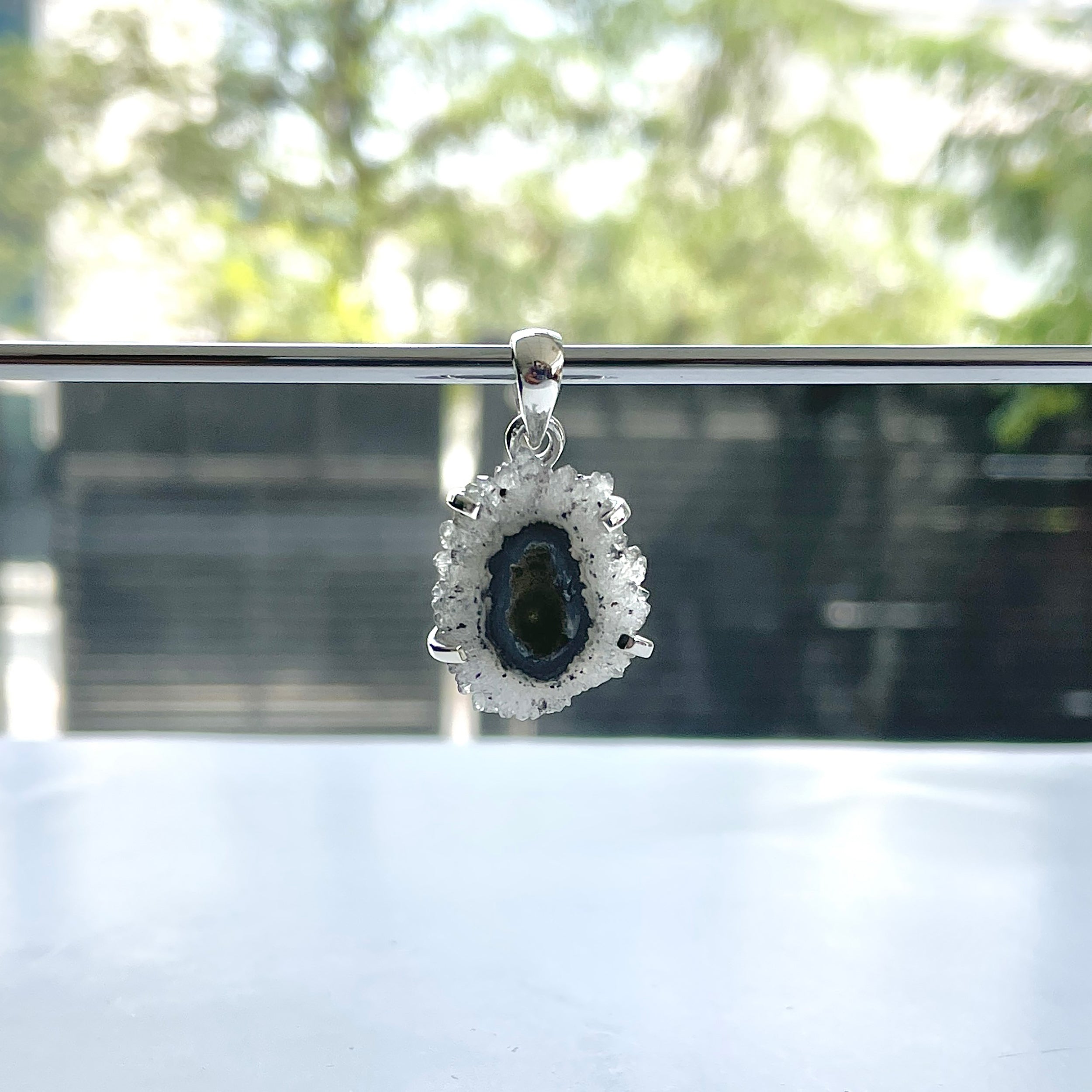 Amethyst Stalactite Pendant-(ASL-P-170.)