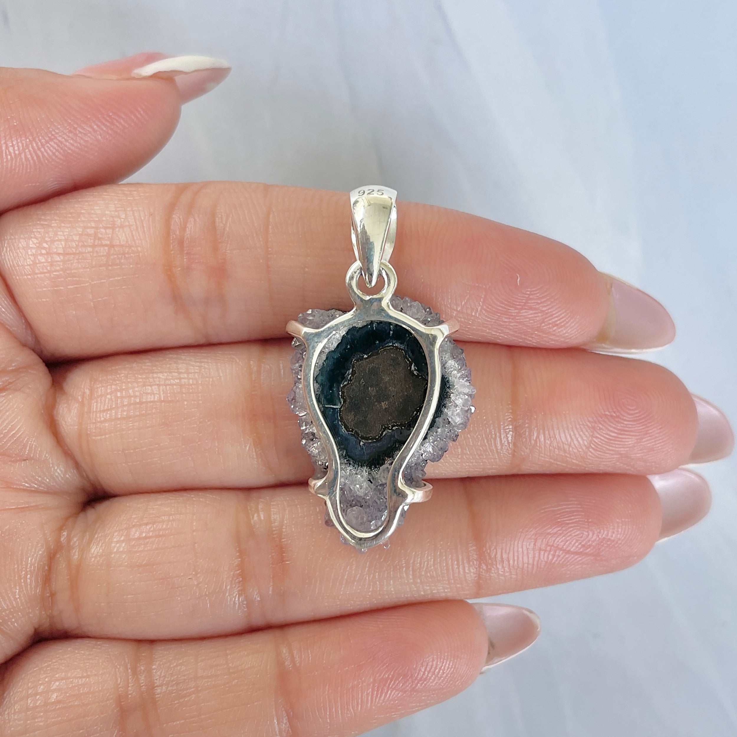 Amethyst Stalactite Pendant-(ASL-P-171.)