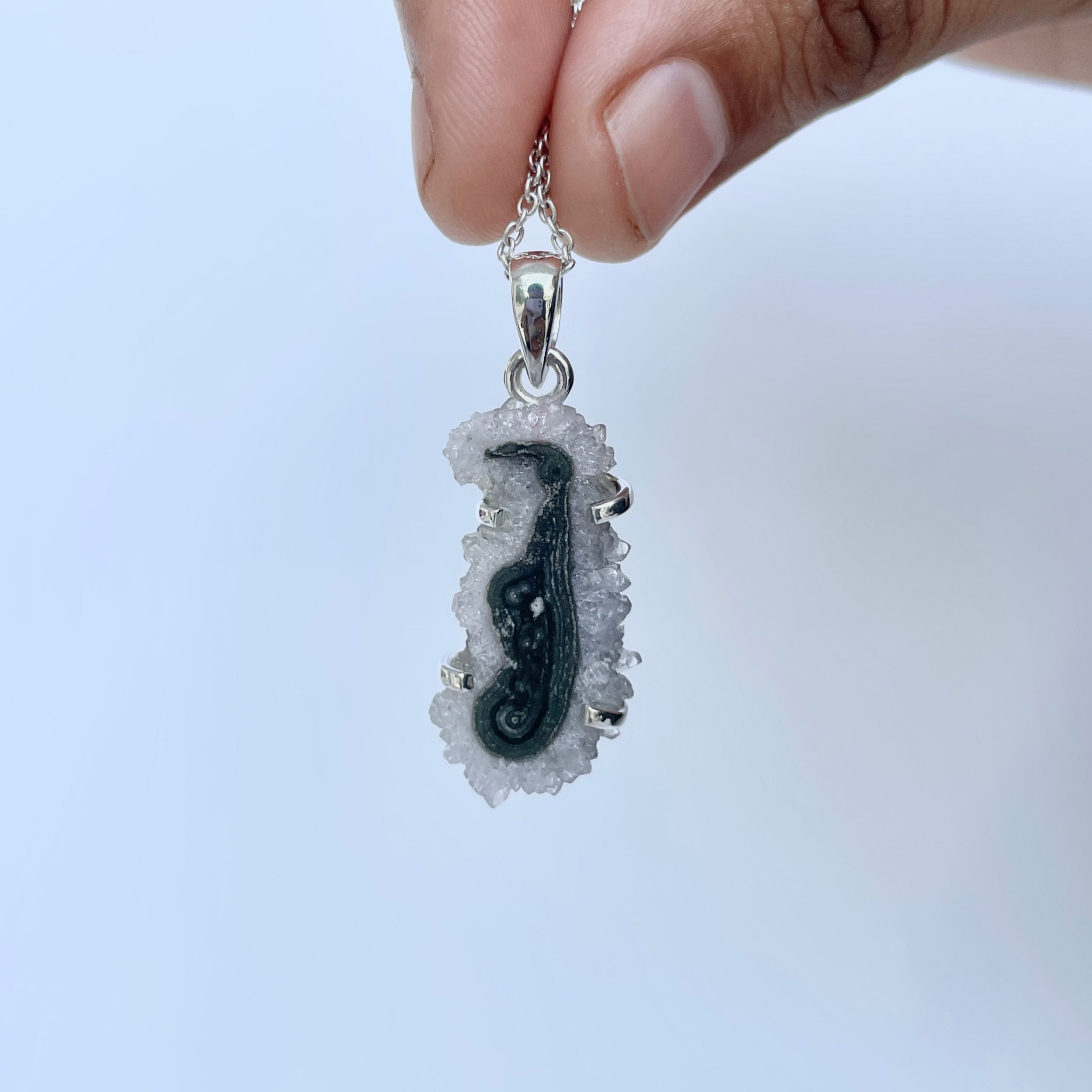 Amethyst Stalactite Pendant-(ASL-P-172.)