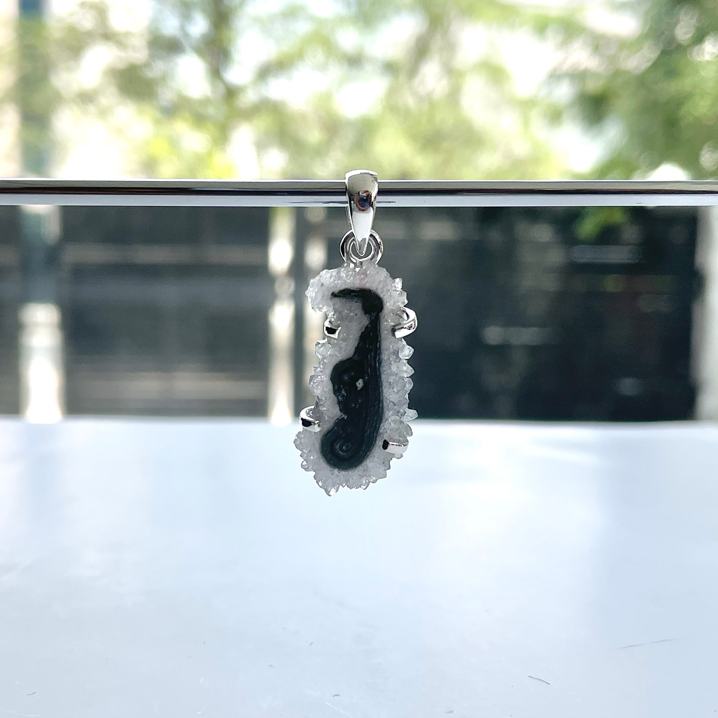 Amethyst Stalactite Pendant-(ASL-P-172.)