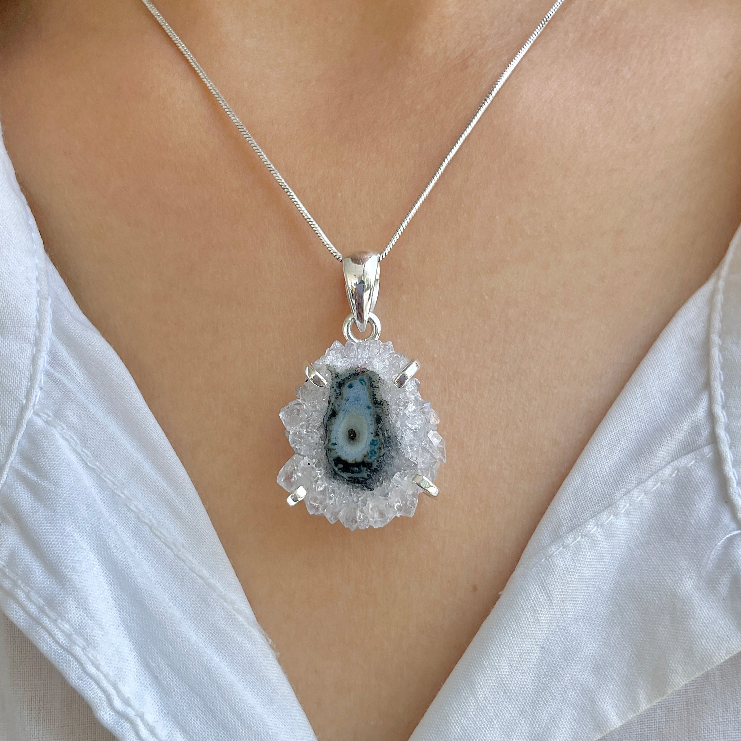 Amethyst Stalactite Pendant-(ASL-P-173.)