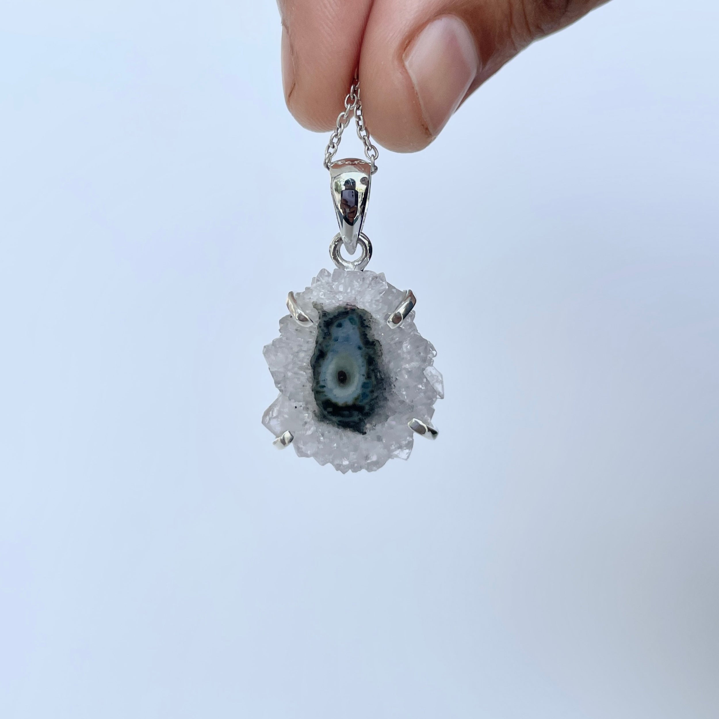 Amethyst Stalactite Pendant-(ASL-P-173.)