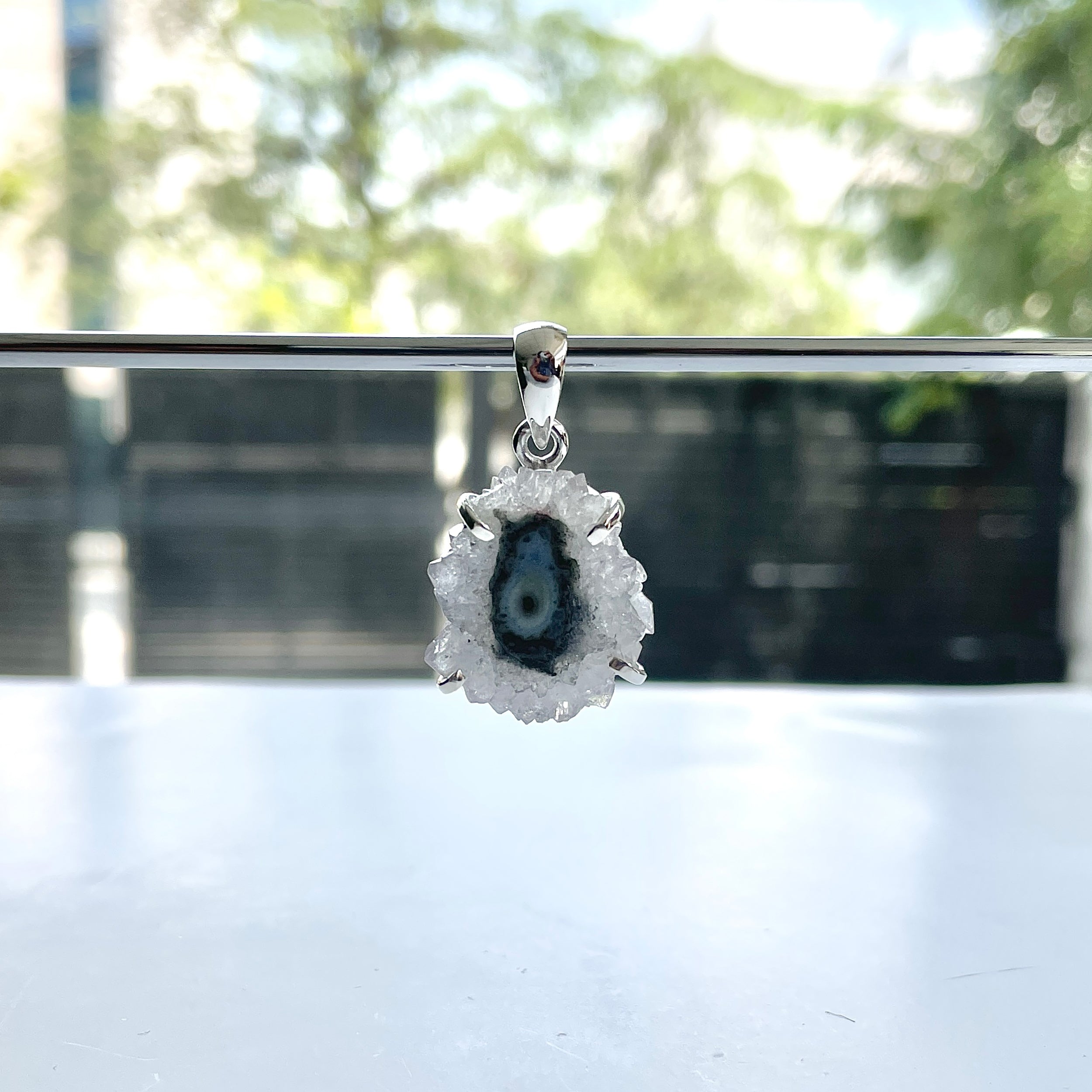 Amethyst Stalactite Pendant-(ASL-P-173.)