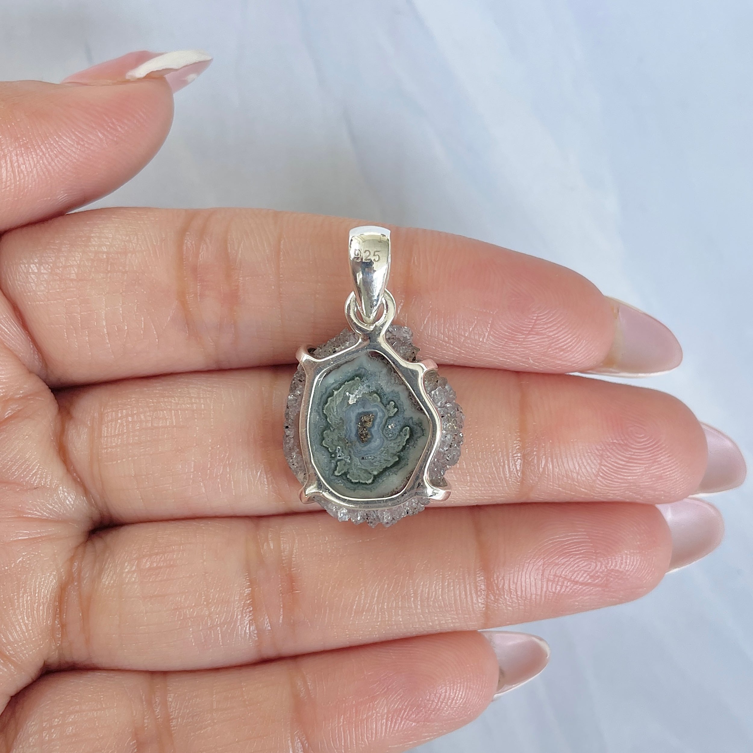 Amethyst Stalactite Pendant-(ASL-P-174.)