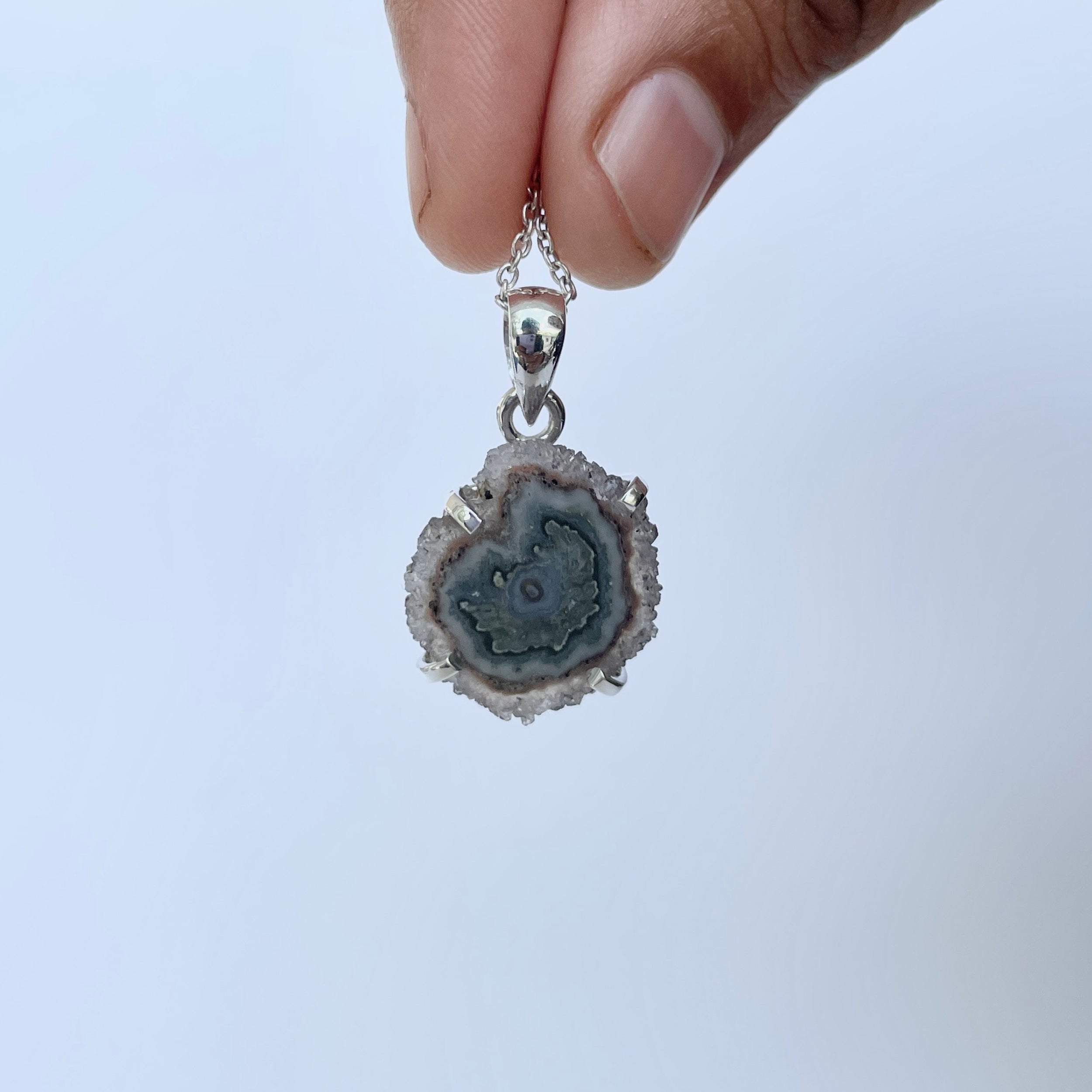 Amethyst Stalactite Pendant-(ASL-P-174.)