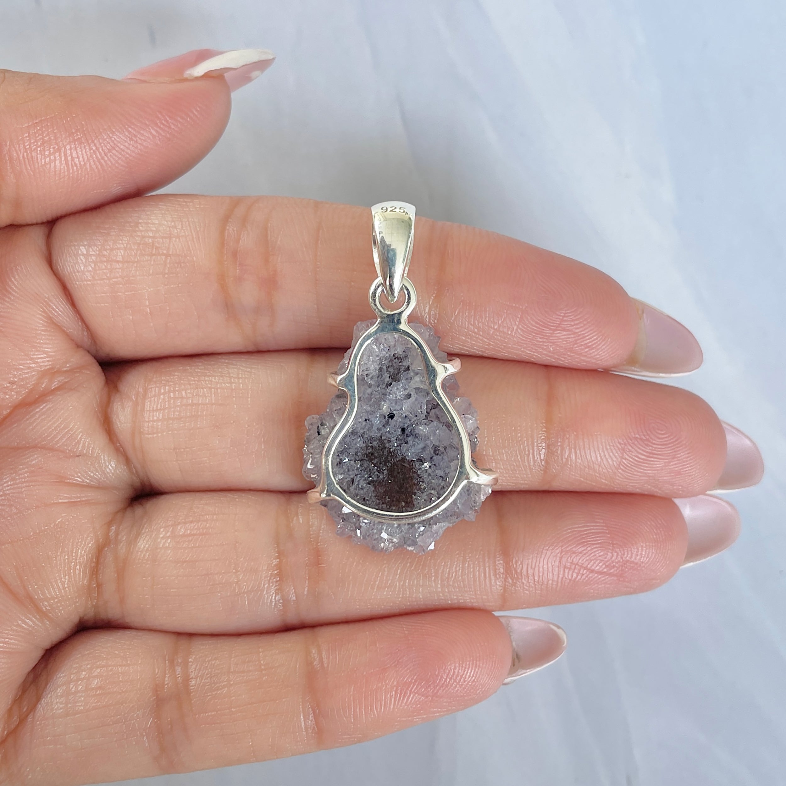Amethyst Stalactite Pendant-(ASL-P-175.)