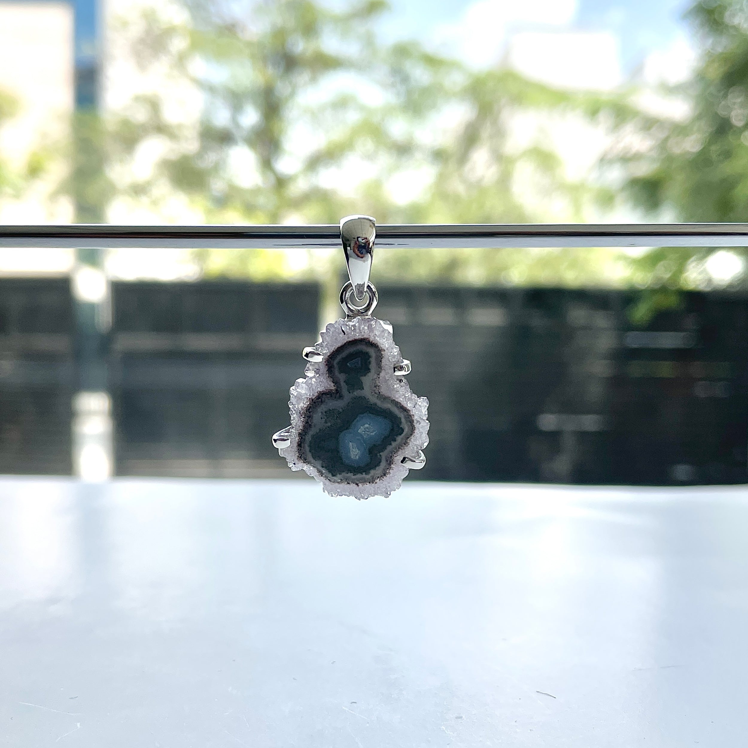 Amethyst Stalactite Pendant-(ASL-P-175.)